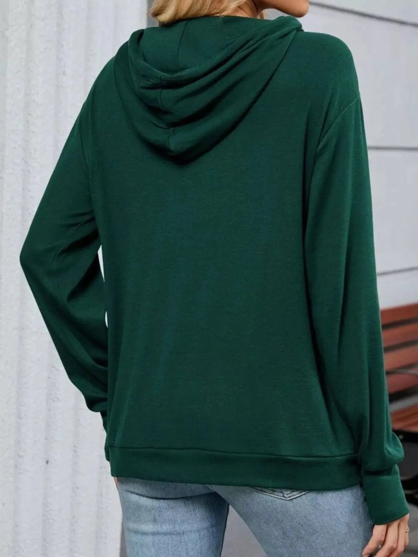 Mama Bear Drawstring Womens Long Sleeve Hoodie - Be Bliss Boutique