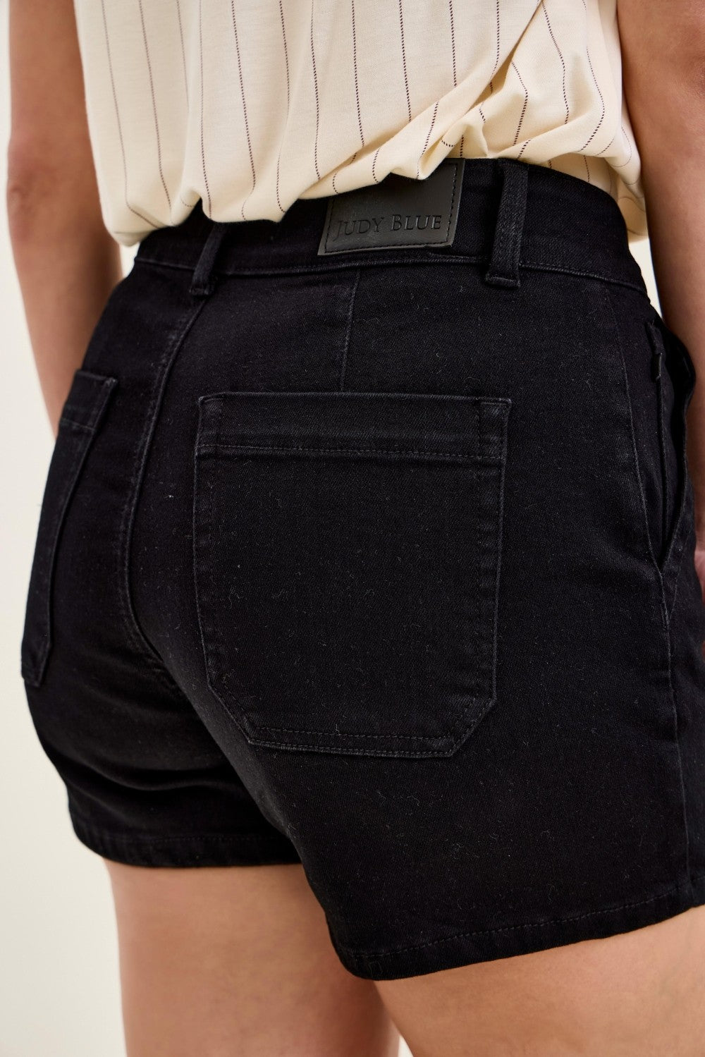 Judy Blue High Waisted Trouser Shorts - Be Bliss Boutique