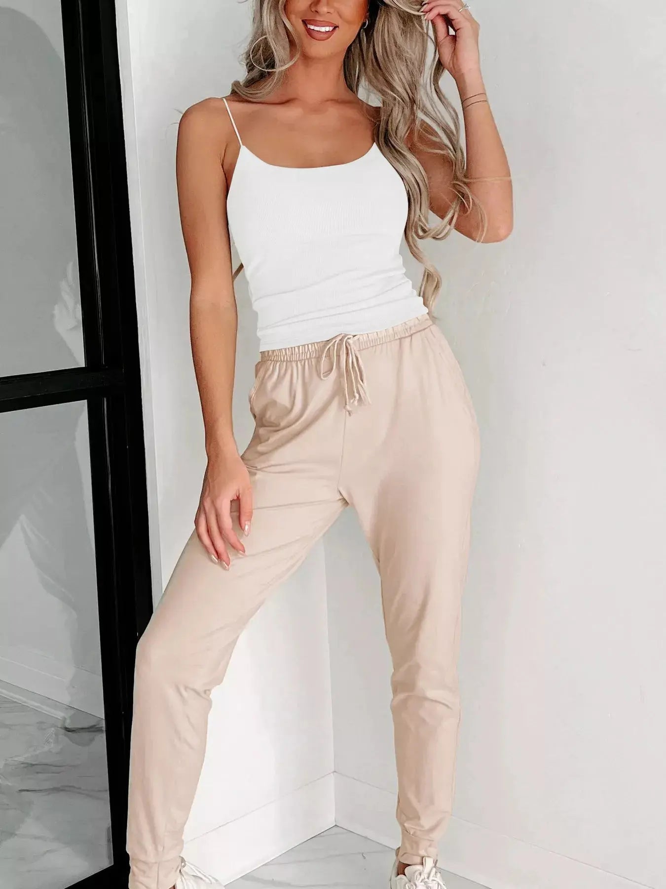 Women's Ribbed Scoop Neck Cami Tank Top - Be Bliss Boutique