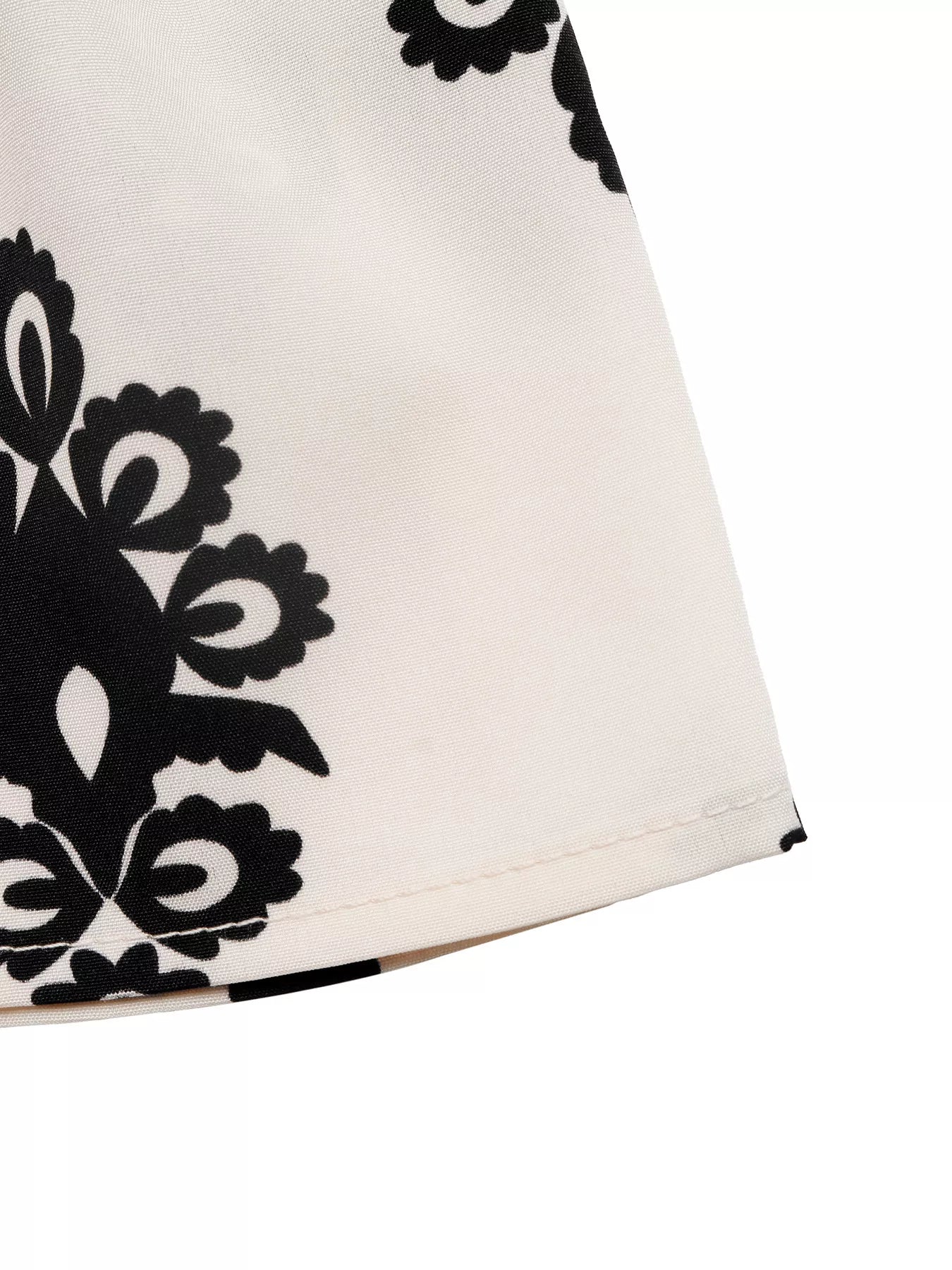 Printed Smocked Waist Shorts - Be Bliss Boutique