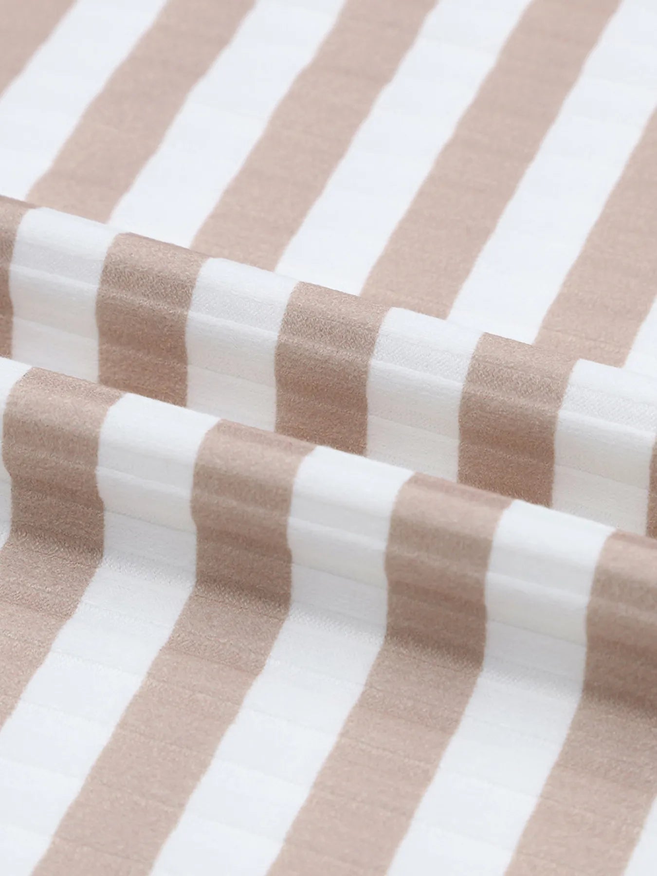 Striped Textured Knit Long Sleeve Tee - Be Bliss Boutique