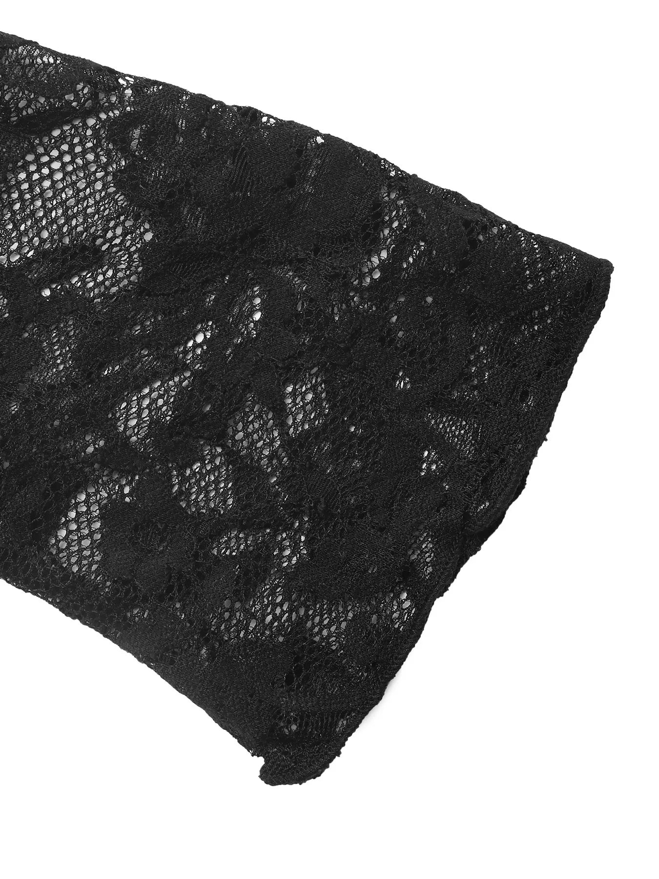 Lace V-Neck Long Sleeve T-Shirt - Be Bliss Boutique