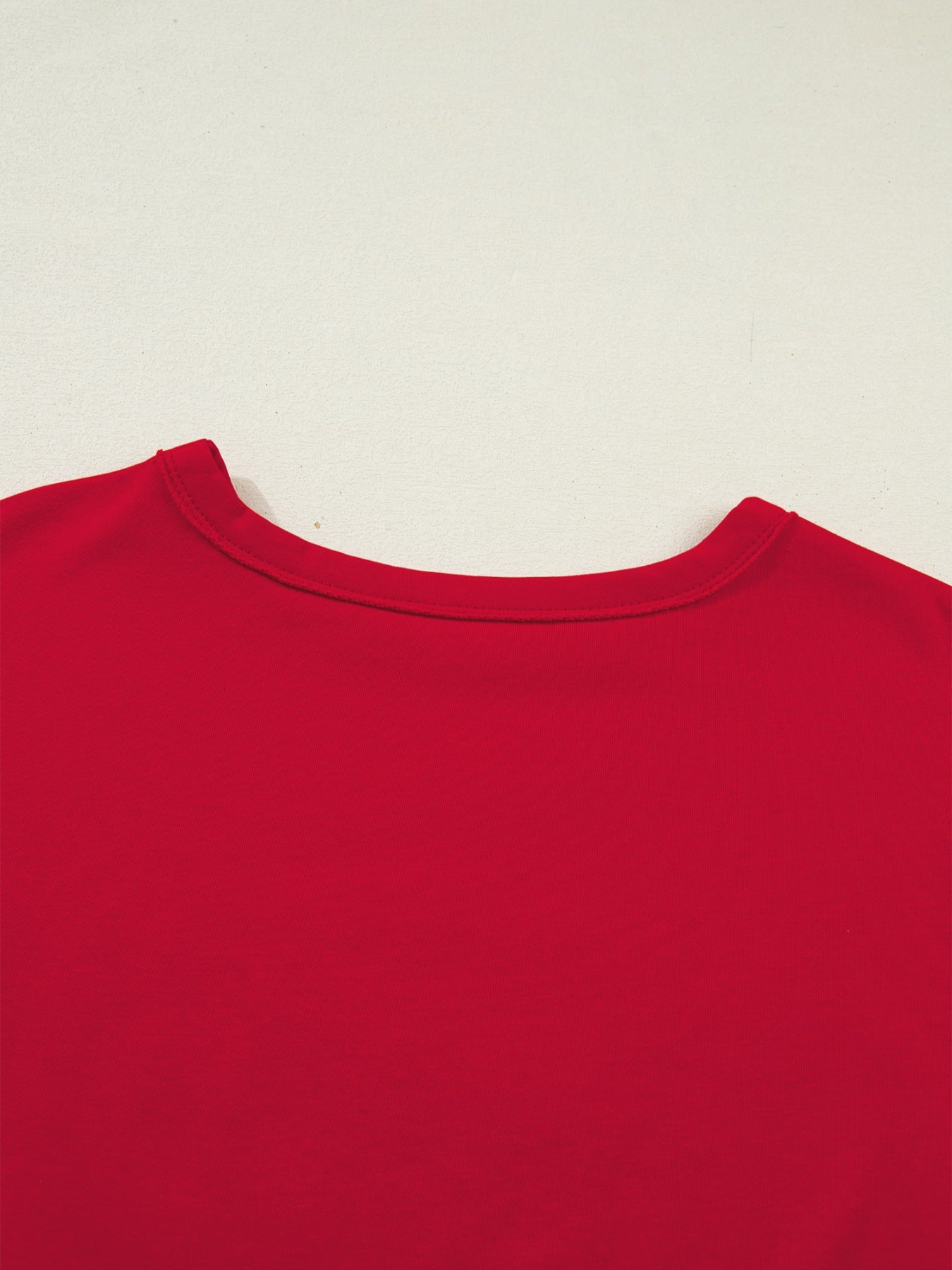 GEORGIA Raw Seam Oversized Drop Shoulder T Shirt - Be Bliss Boutique