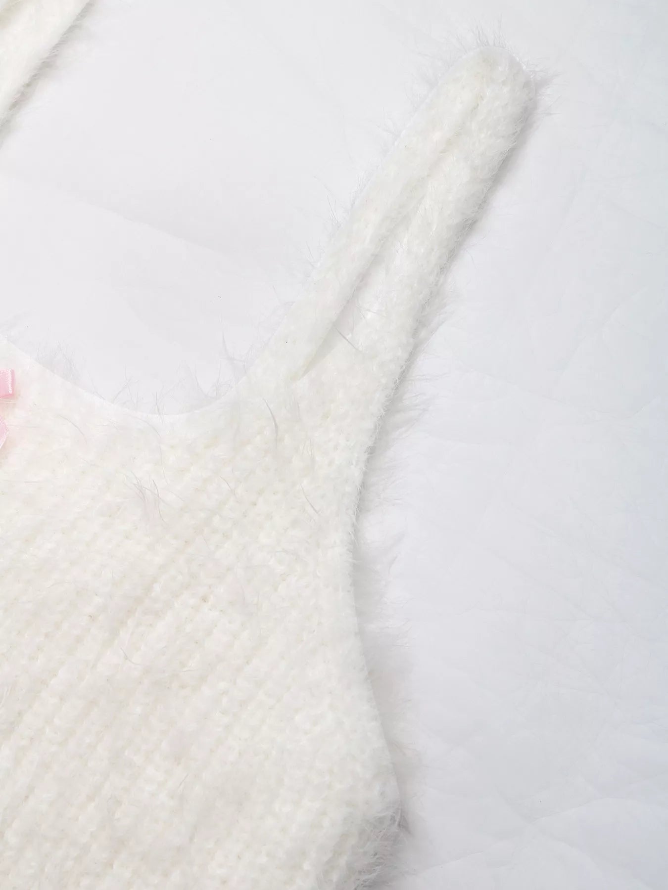 Bow Scoop Neck Cropped Cami - Be Bliss Boutique