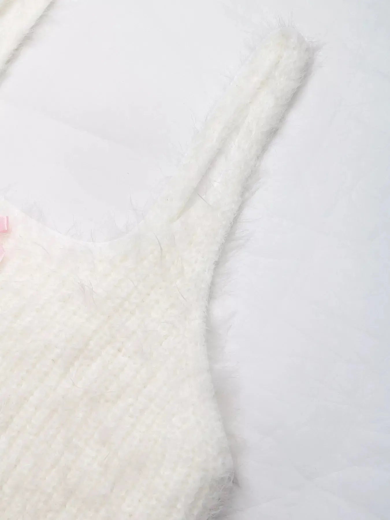 Cropped Bow Scoop Neck Camisole - Be Bliss Boutique