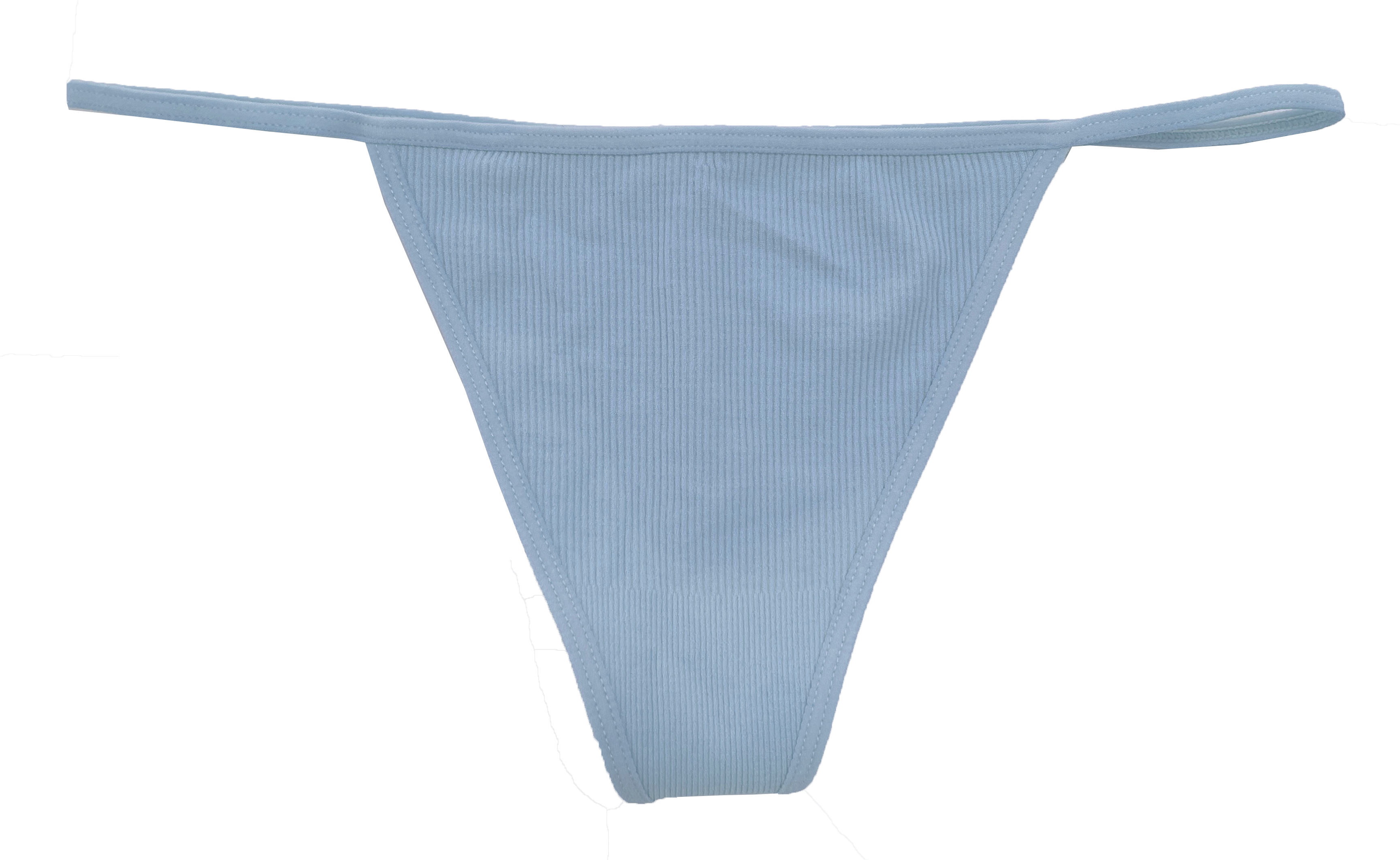 Seamless Rib Strappy Thong, XS-2X - Be Bliss Boutique