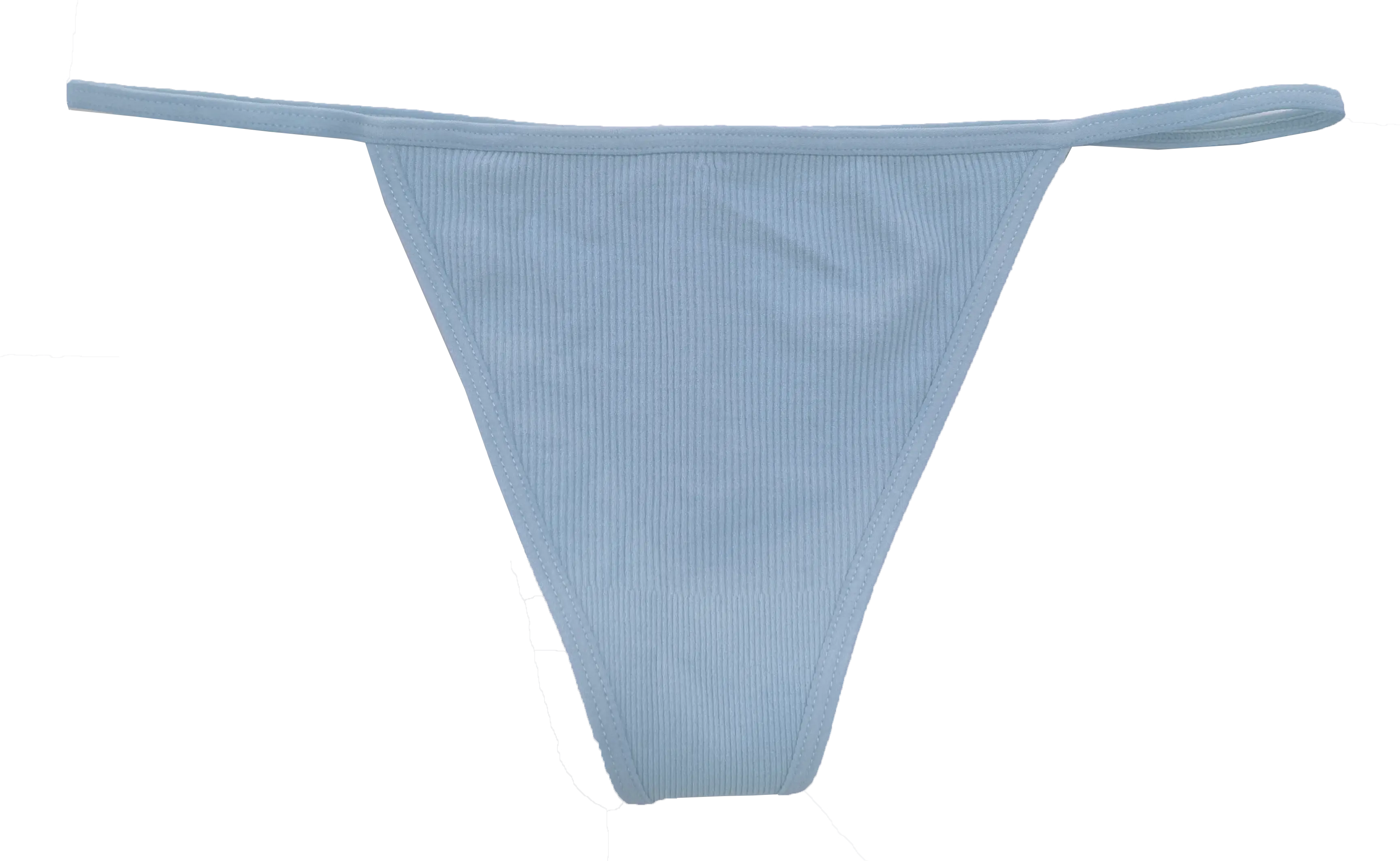 Seamless Rib Strappy Thong, XS-2X - Be Bliss Boutique