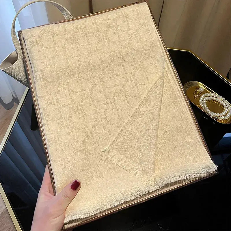 Raw Hem Warm Womens Scarf - Be Bliss Boutique