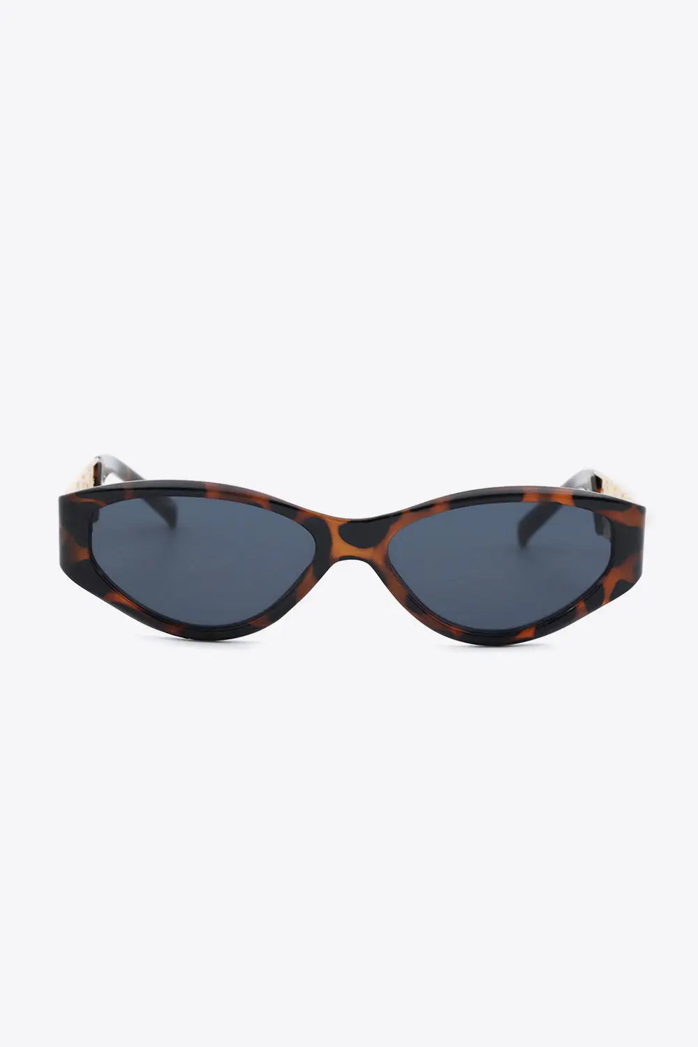 Chain Detail Cat Eye Sunglasses – UV400 Fashion Shades - Be Bliss Boutique