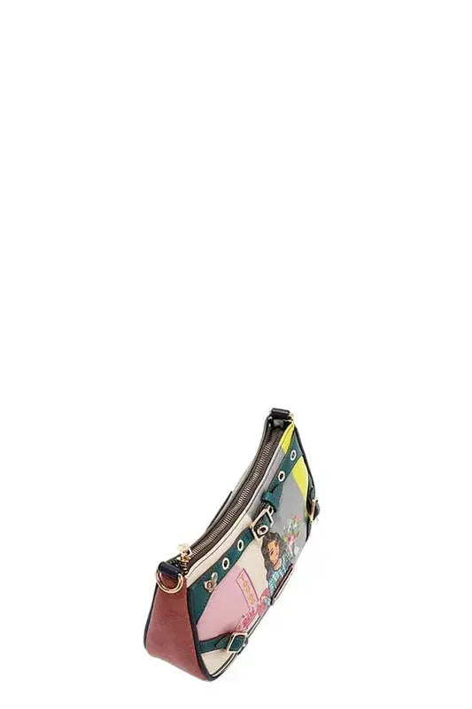 Nicole Lee USA Crescent Shaped Crossbody Bag - Be Bliss Boutique