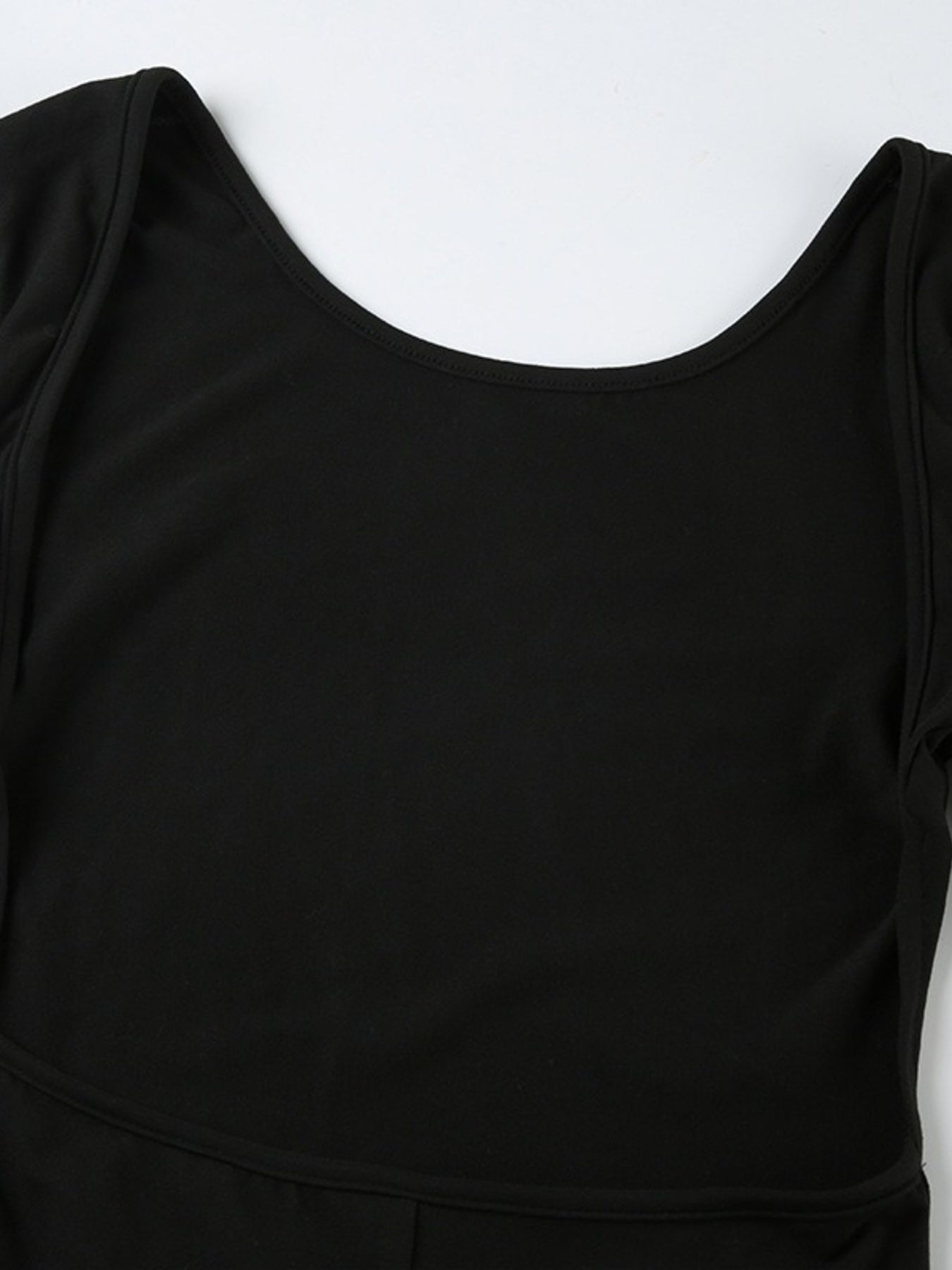 Long Sleeve Ruched Active Romper - Be Bliss Boutique