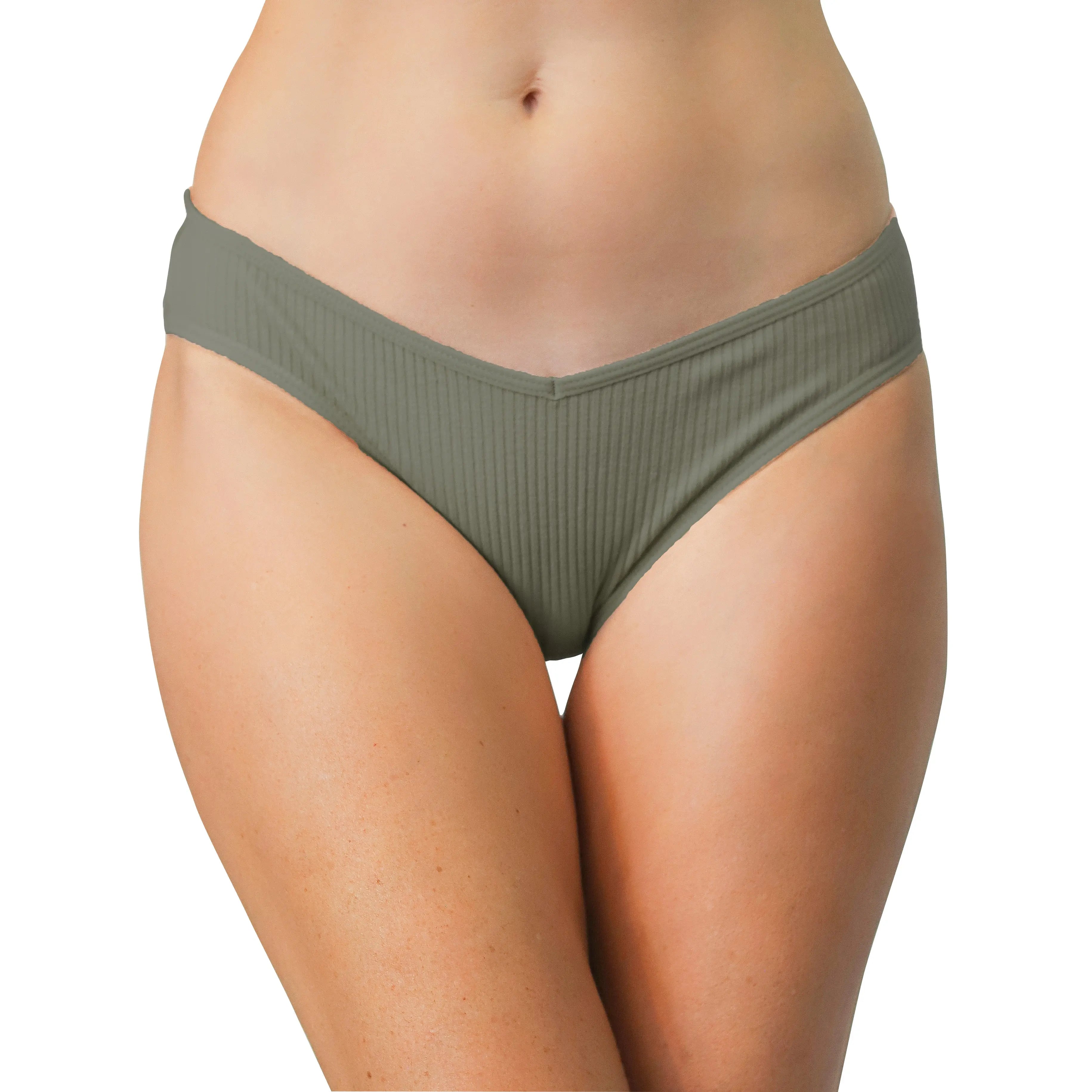 Cotton Rib Thong - Be Bliss Boutique
