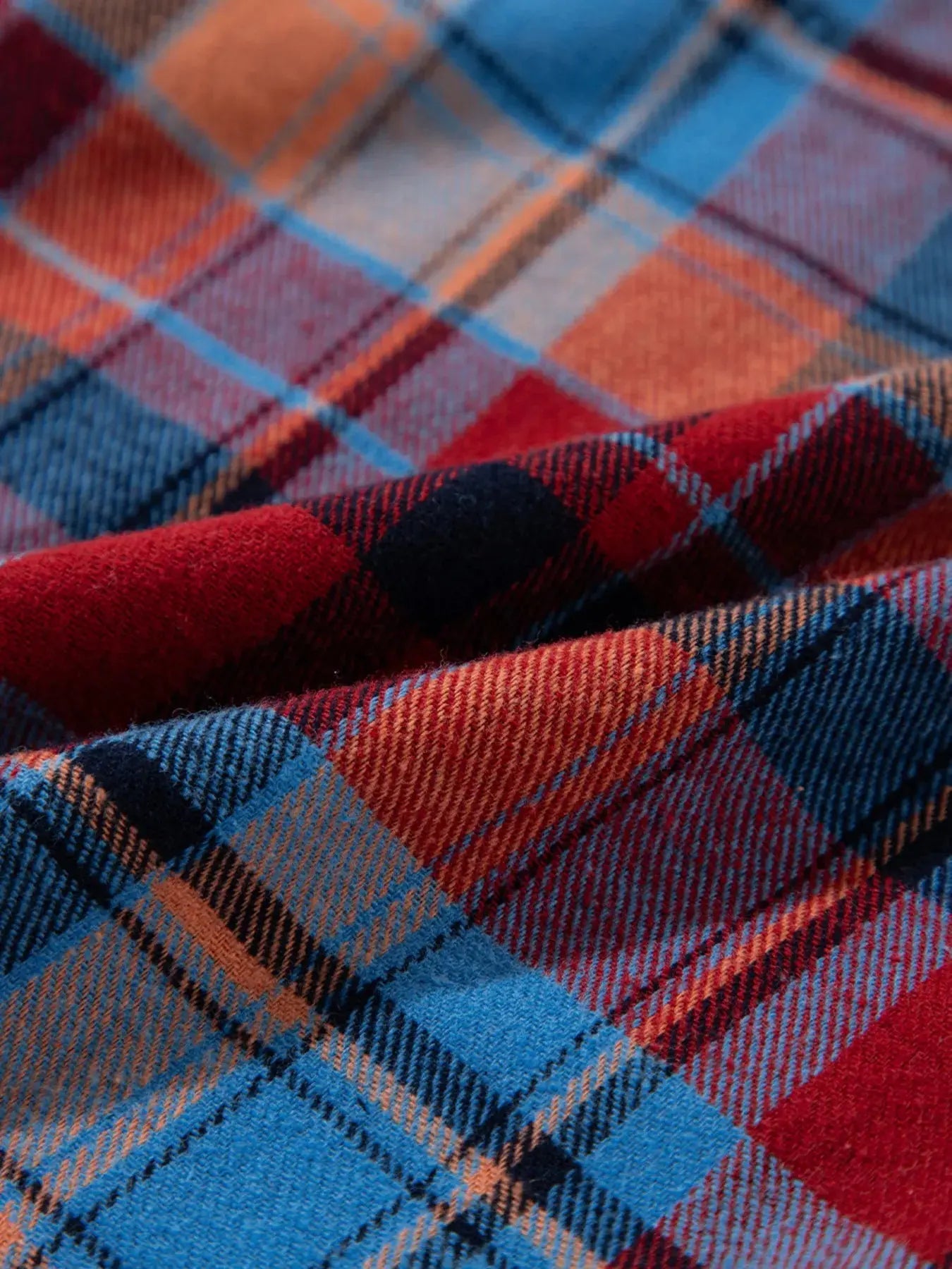 Oversized Plaid Button Up Long Sleeve Shirt - Be Bliss Boutique