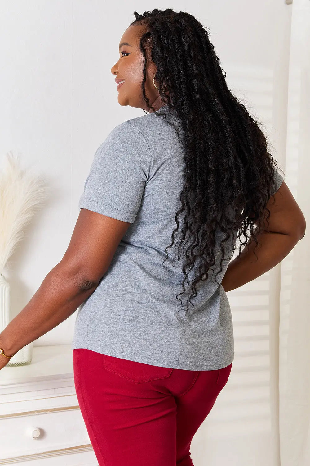 Simply Love "I'M NOT GETTING READY TODAY" Womens Graphic T Shirt - Be Bliss Boutique