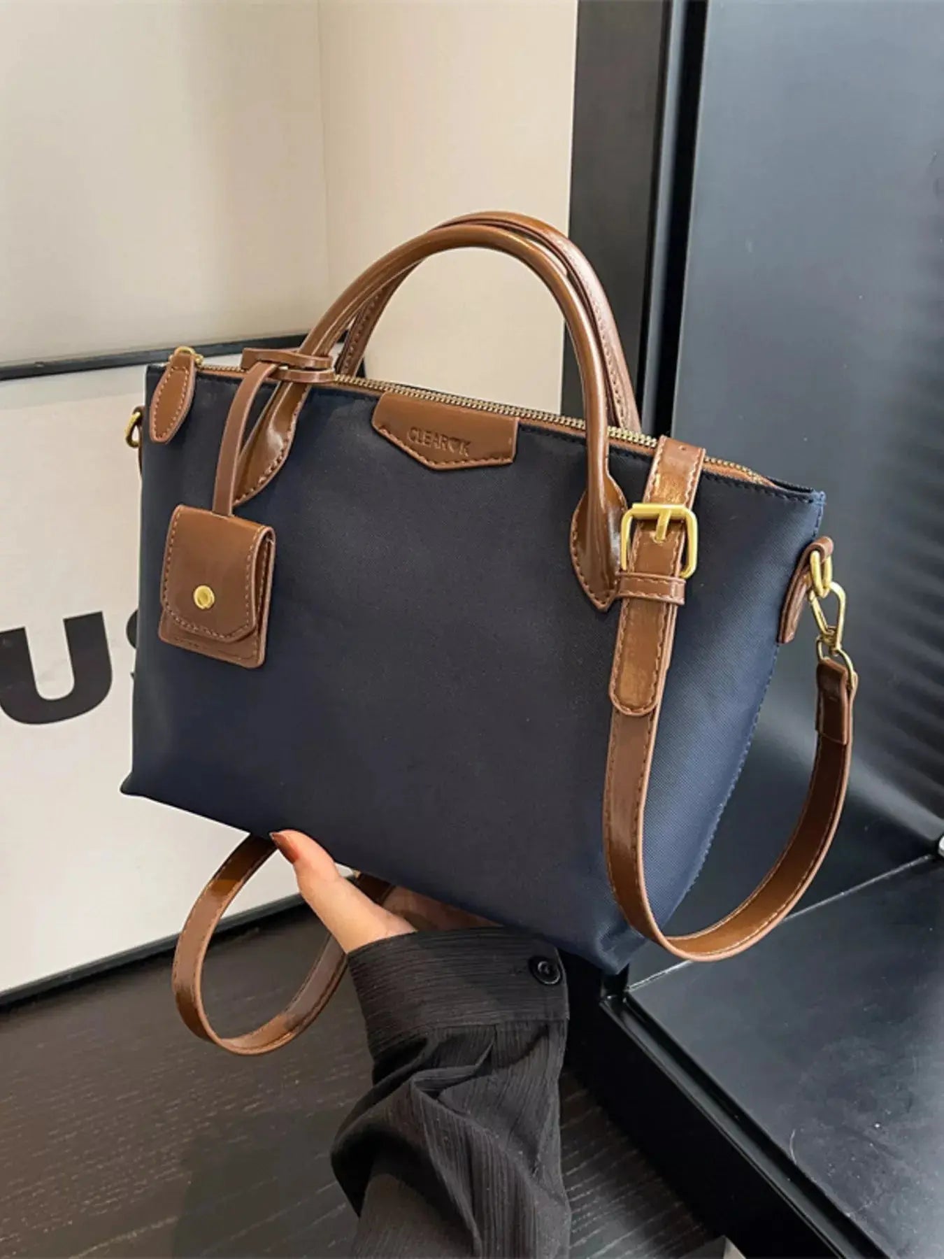 Top Handle Crossbody Bag - Be Bliss Boutique