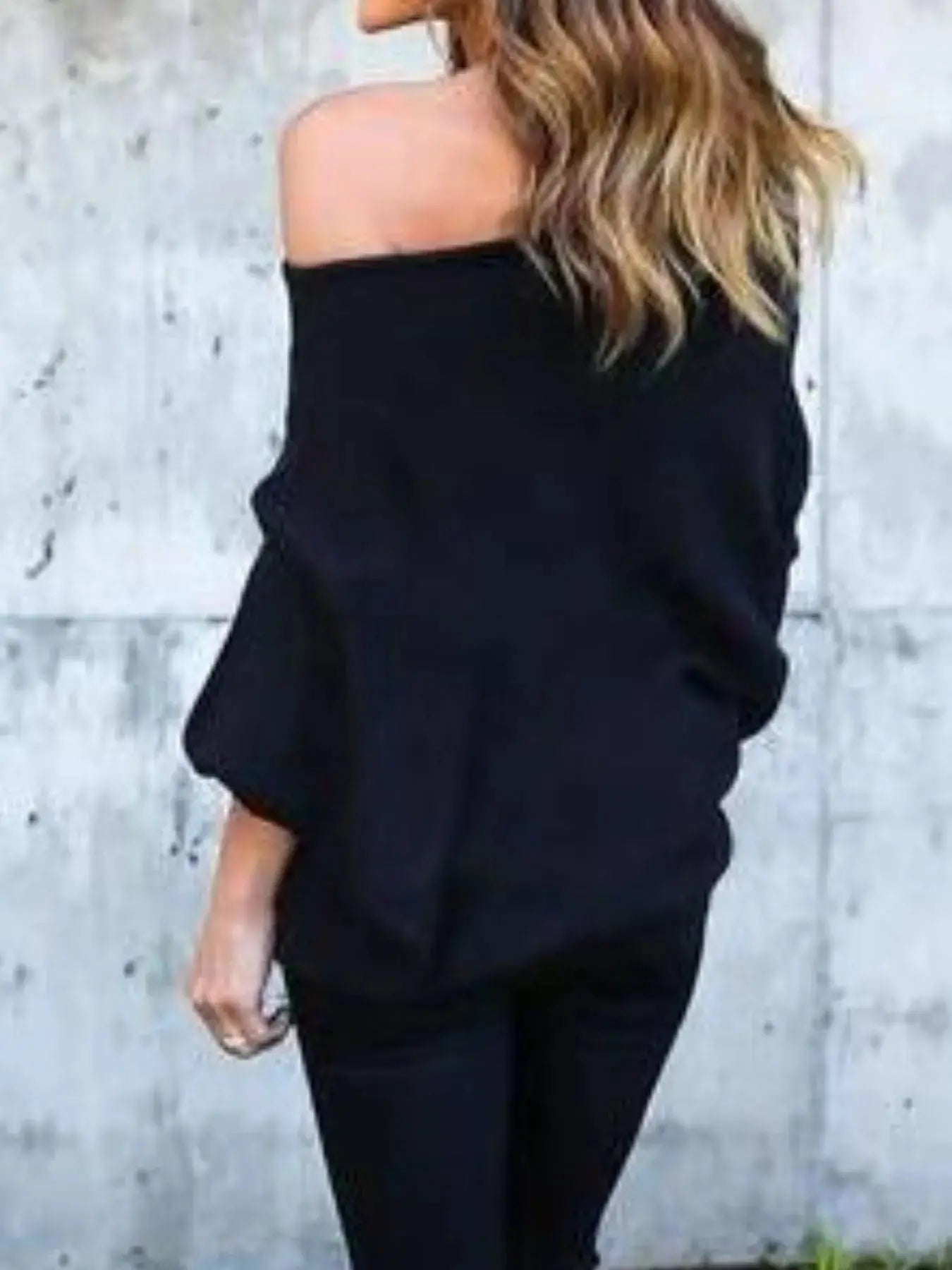 Single Shoulder Ribbed Knit Top - Be Bliss Boutique