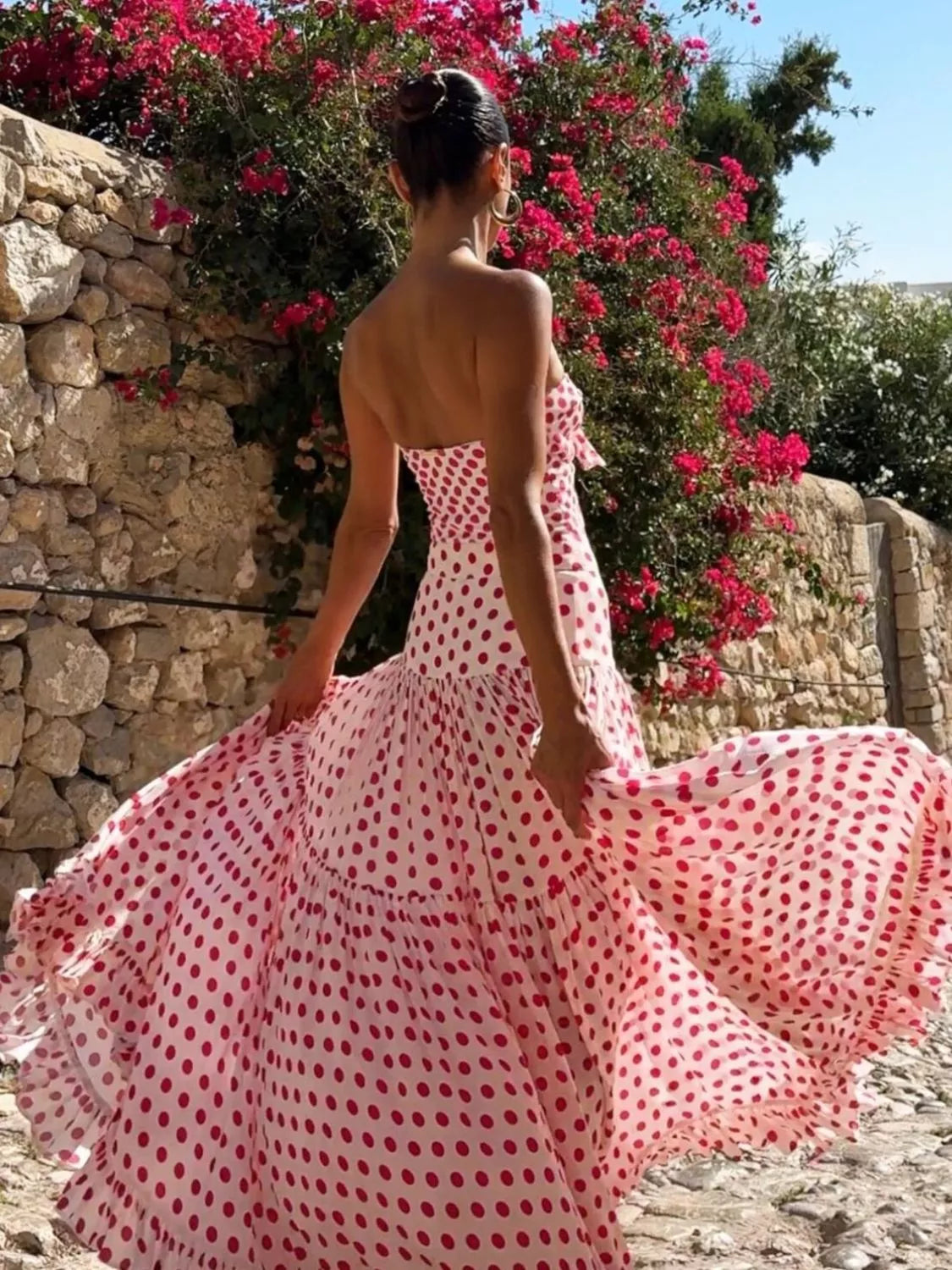 Printed One Piece Swimsuit and Skirt Set - Be Bliss Boutique