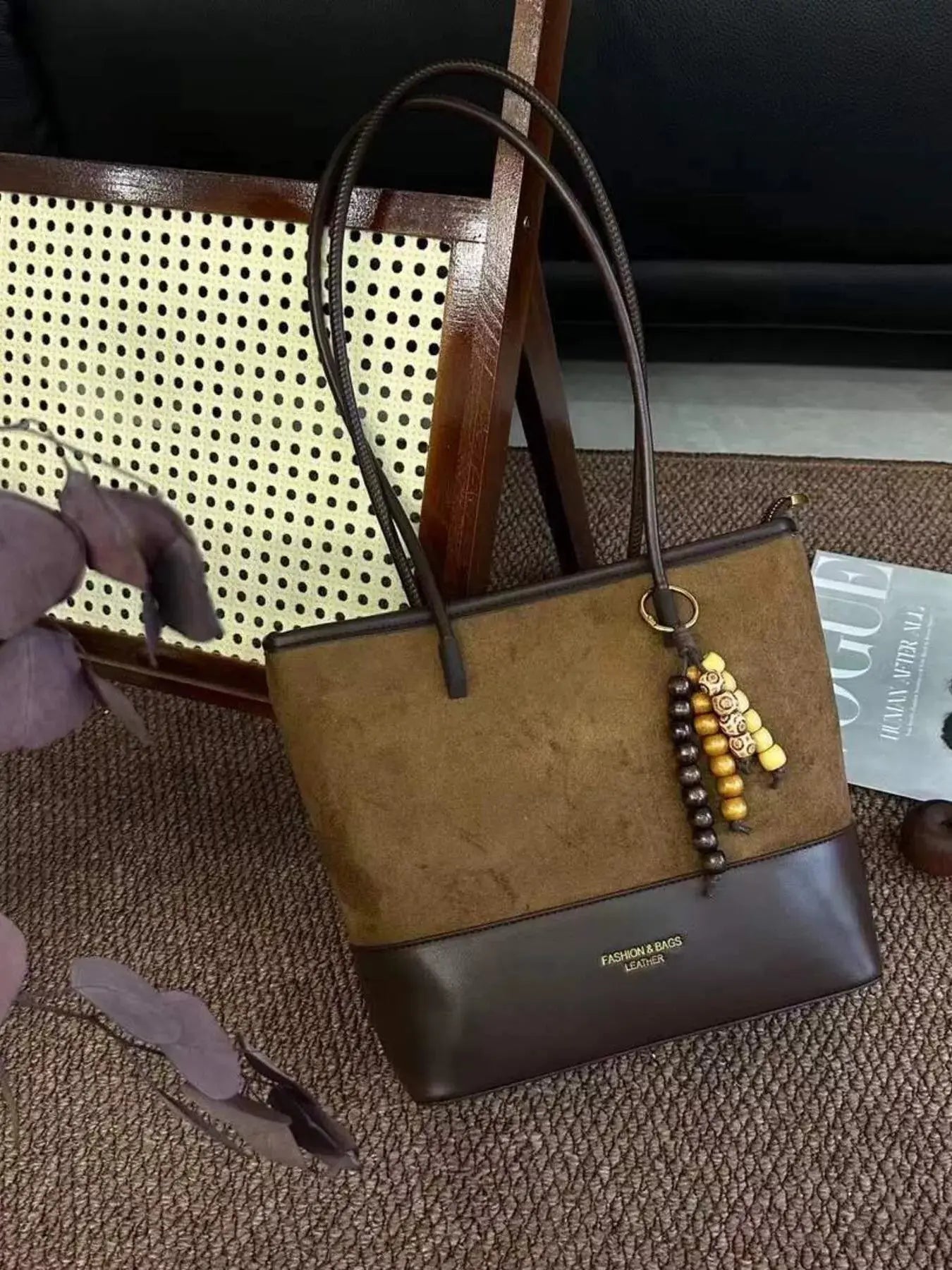 Color Block Shoulder Bag - Be Bliss Boutique