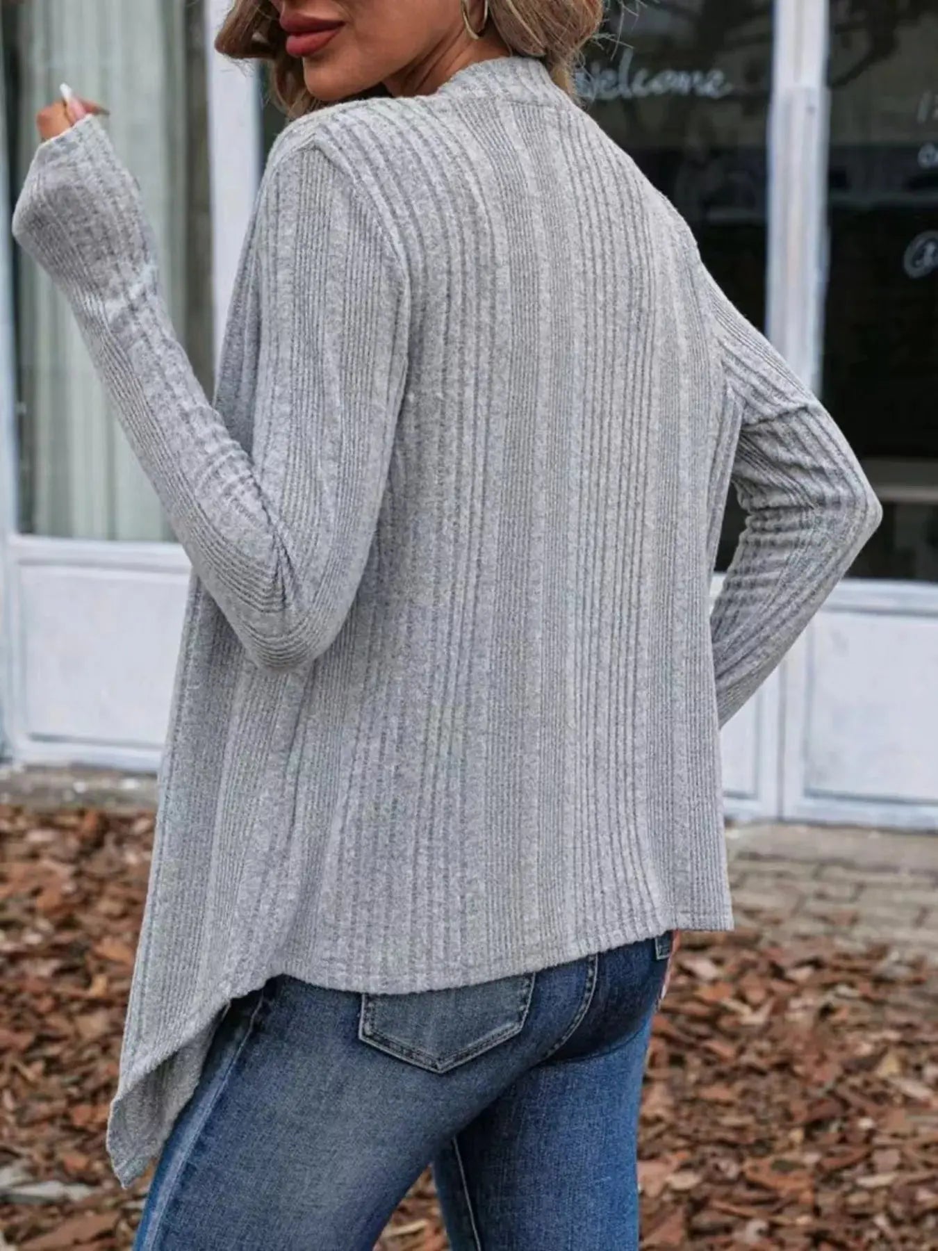 Casual Knit Open Front Cardigan - Be Bliss Boutique