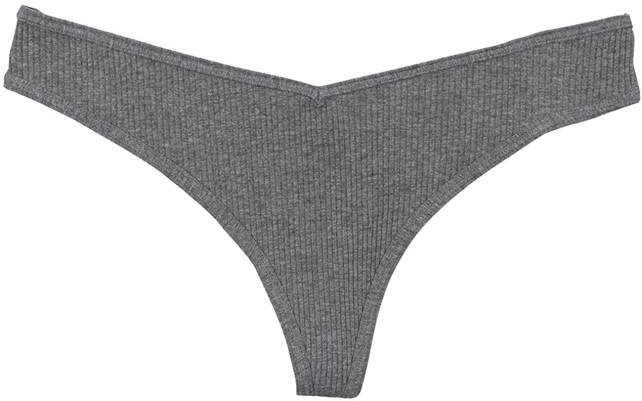 Cotton Rib Thong - Be Bliss Boutique