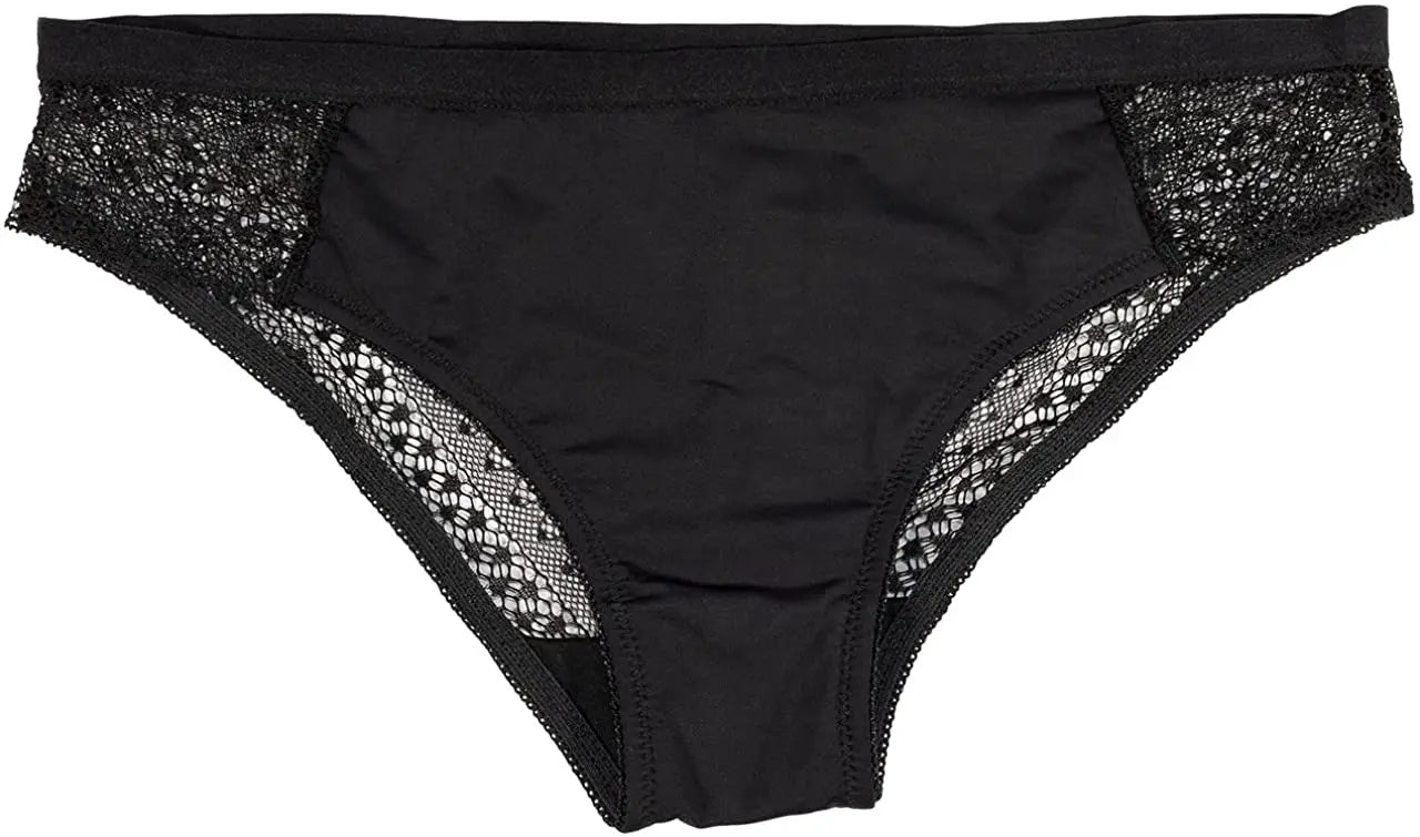 Microfiber Bikini with Lace Sides and Keyhole Back - Be Bliss Boutique