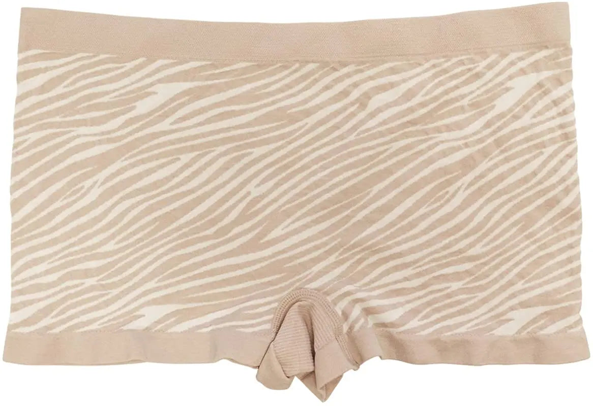 Zebra Print Seamless Tag Free Boyshort - Be Bliss Boutique