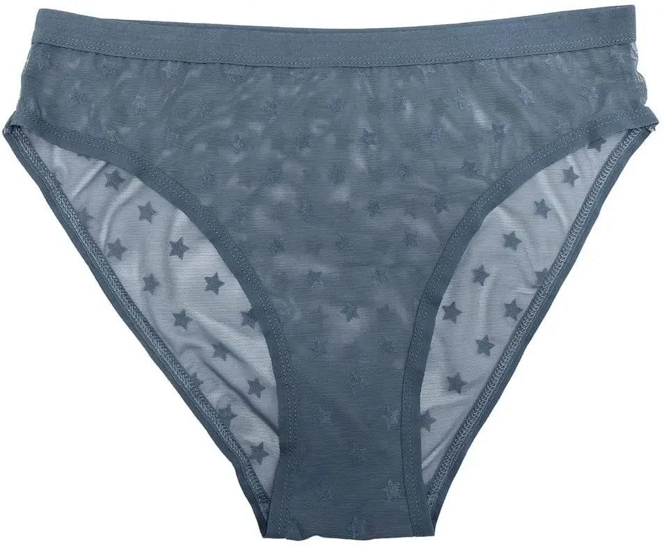 Star Mesh High Rise Bikini - Be Bliss Boutique