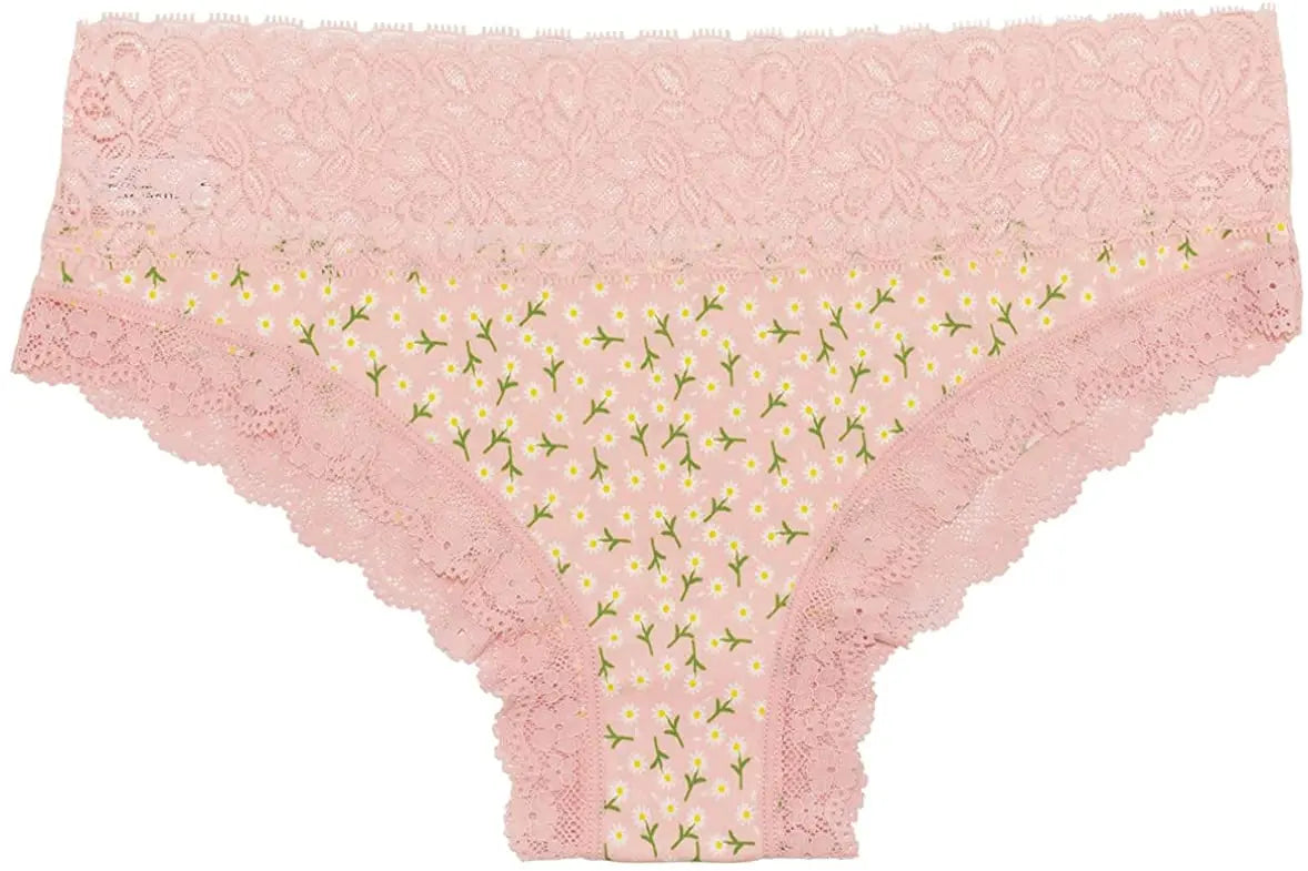 Ditsy Floral and Lace Laser Cut Bikini - Be Bliss Boutique