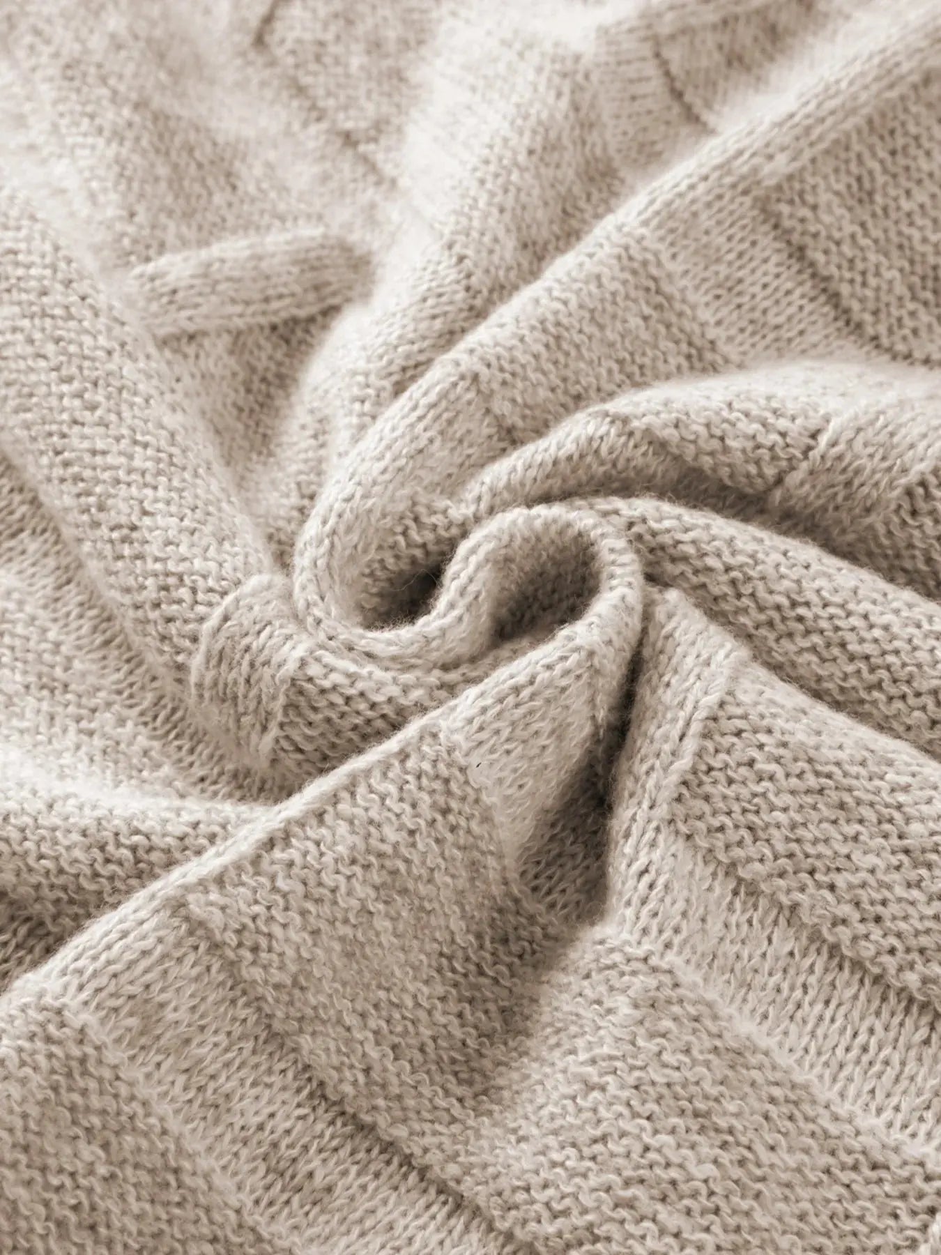 Textured Knit Open Front Cardigan with Pockets - Be Bliss Boutique