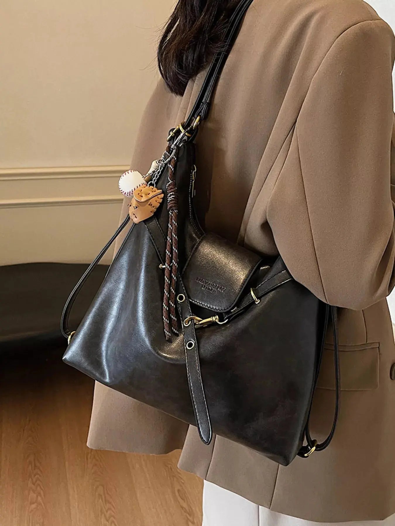 Adjustable Strap Convertible Bag - Be Bliss Boutique