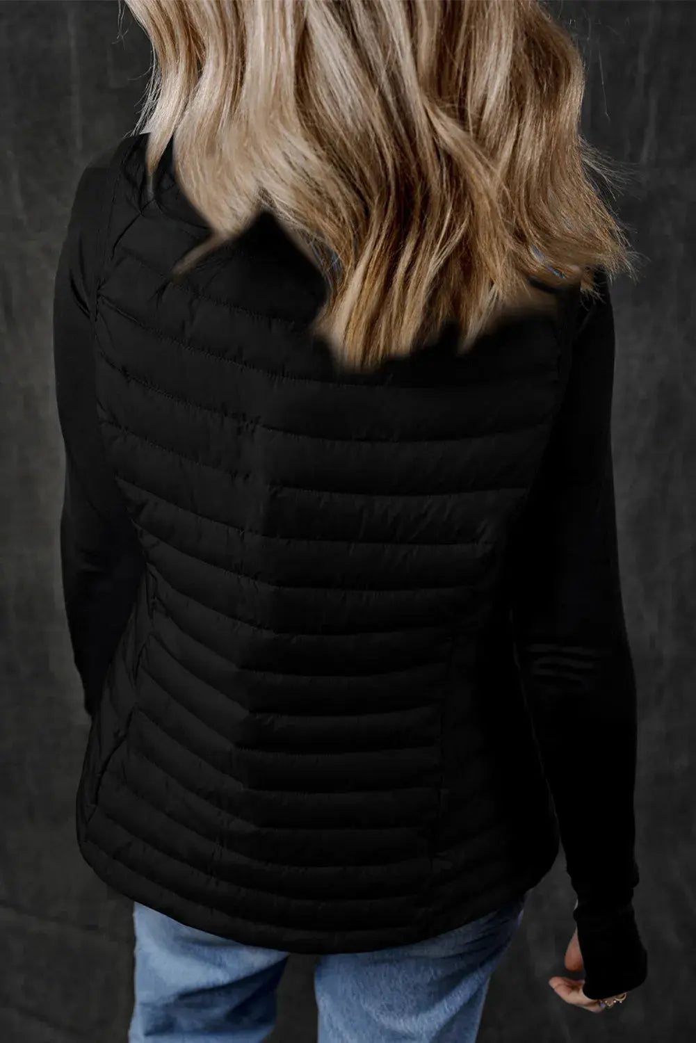 Pocketed Zip Up Womens Puffer Vest - Be Bliss Boutique