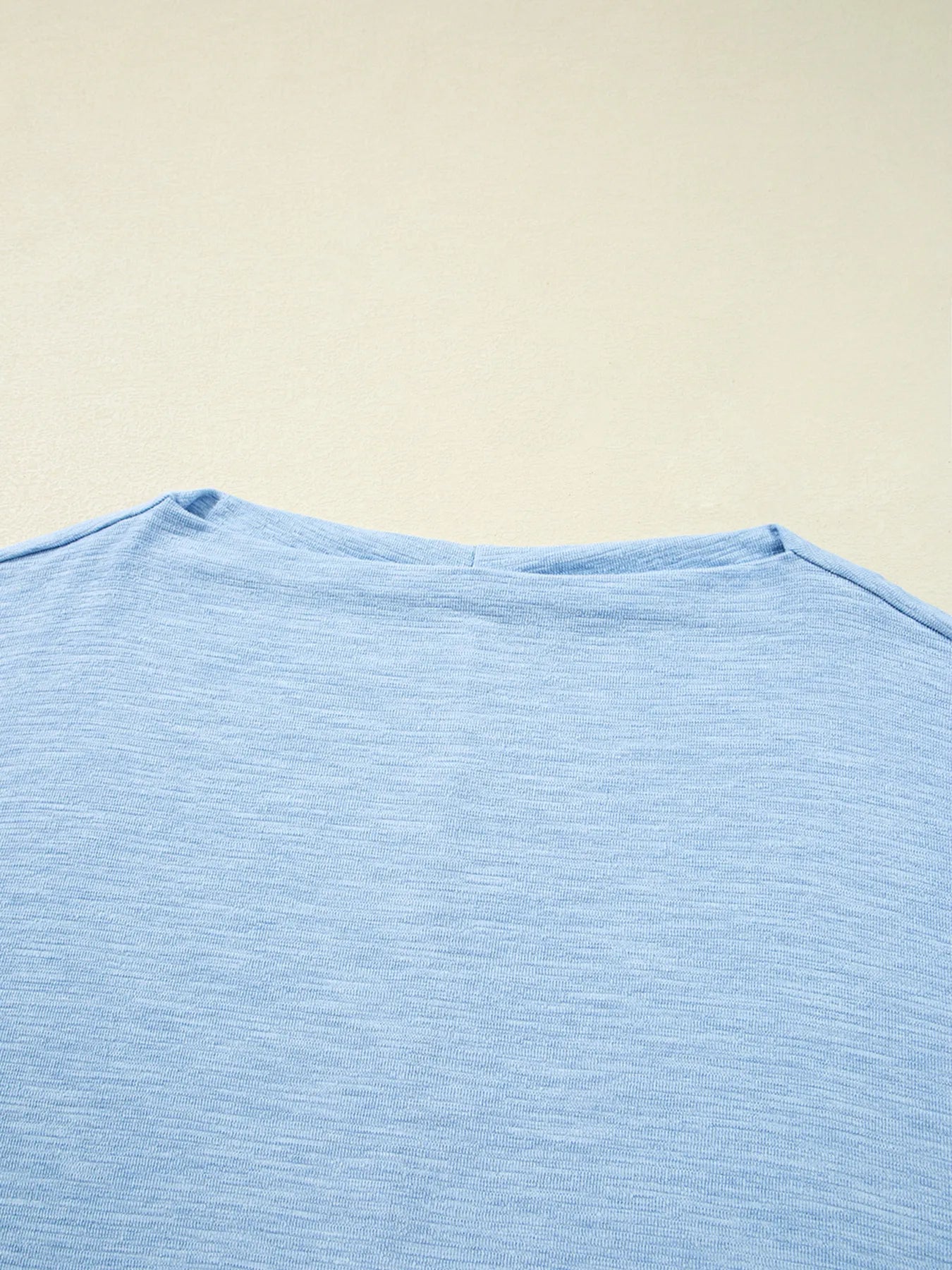 Solid Color Batwing Long Sleeve Top -  Be Bliss Boutique