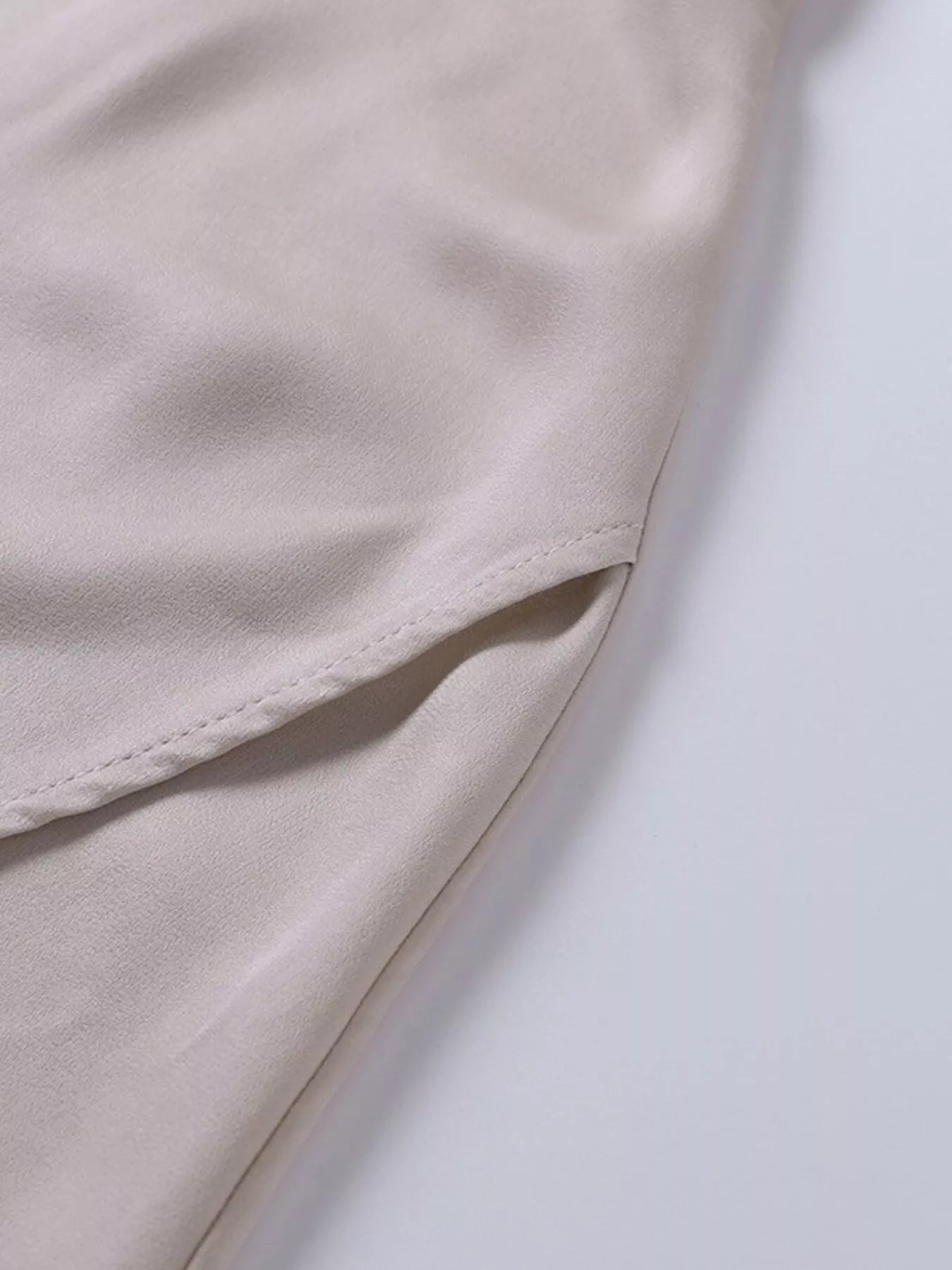 Ruched Slit Spaghetti Strap Dress - Be Bliss Boutique