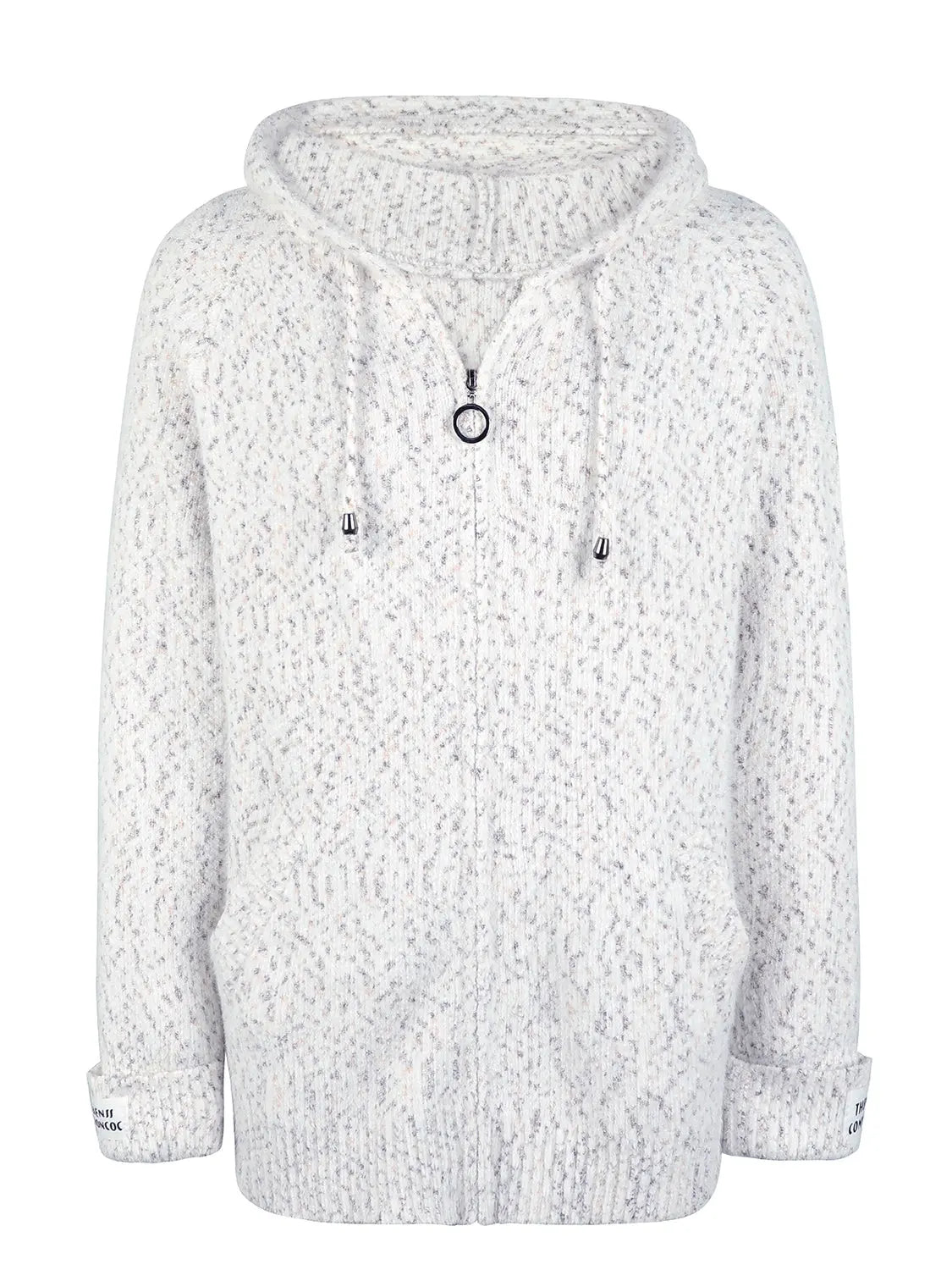 Zip-Up Hooded Sweater - Be Bliss Boutique