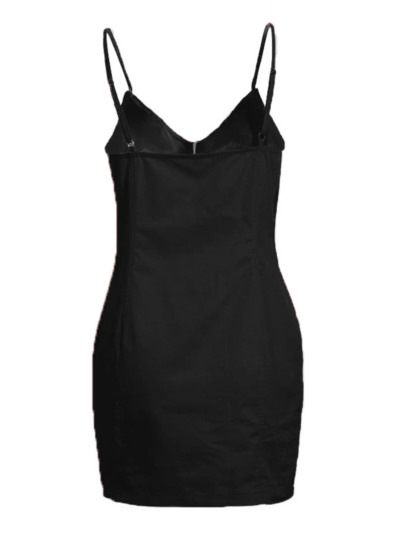 Zip-Front Bodycon Mini Dress – Plus Size - Be Bliss Boutique