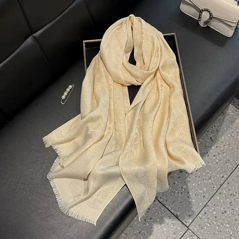 Raw Hem Warm Womens Scarf - Be Bliss Boutique