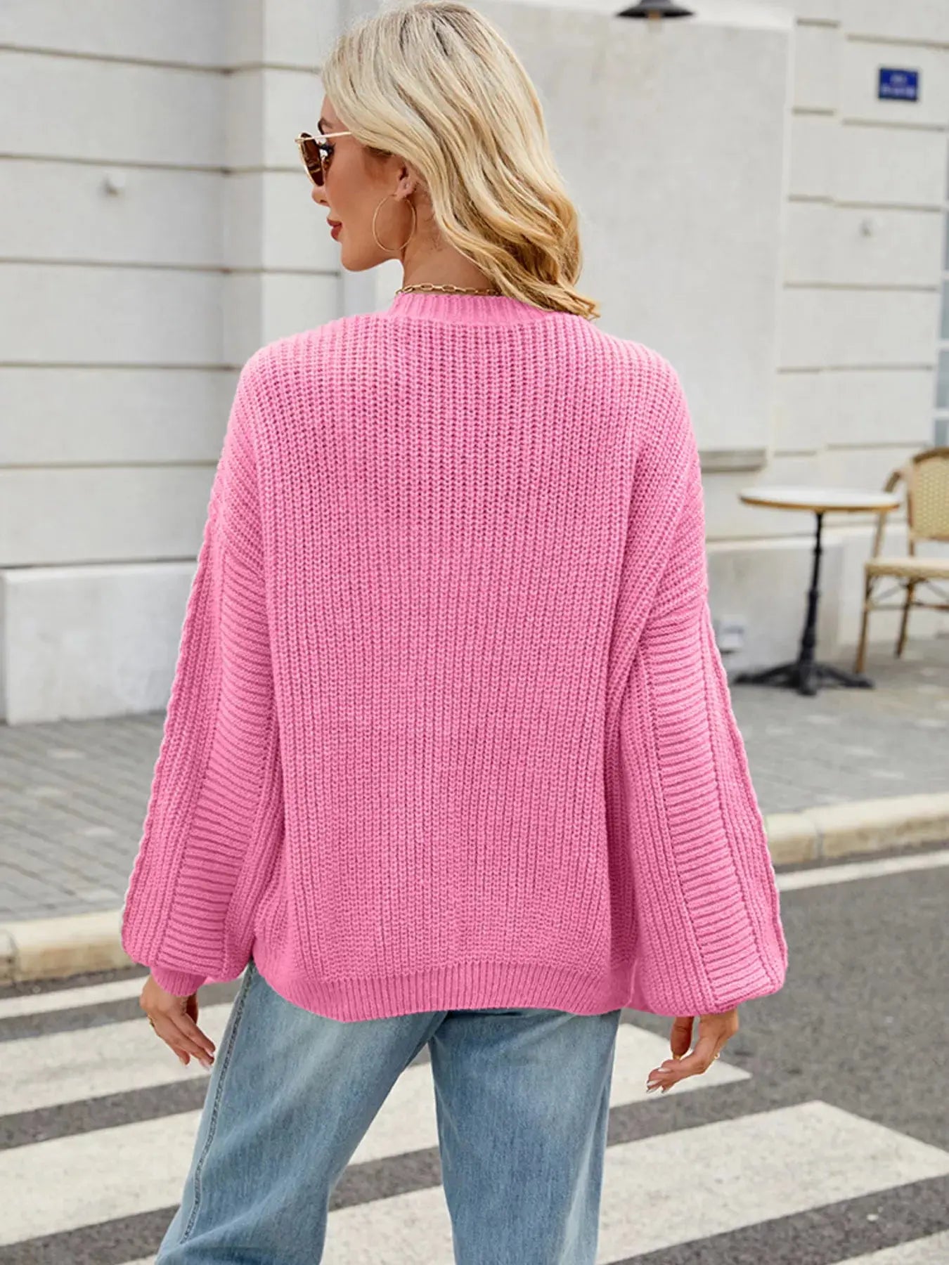 Button Up Long Sleeve Cardigan - Be Bliss Boutique