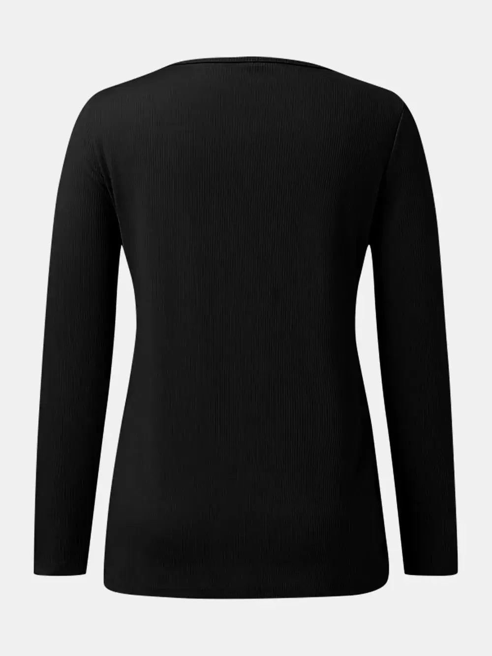 Full Size Scoop Neck Long Sleeve T Shirt - Be Bliss Boutique