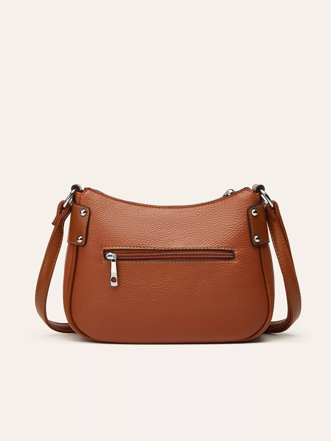 Tassel Decor PU Leather Crossbody Bag - Be Bliss Boutique