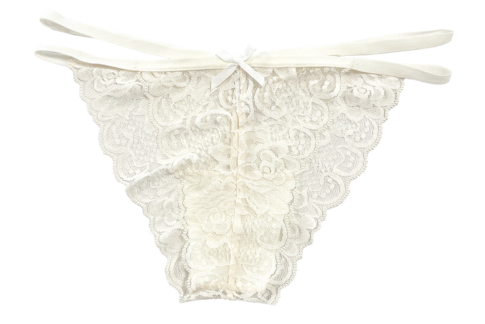 Lace Cheeky with Elastic Straps, XS-2X - Be Bliss Boutique
