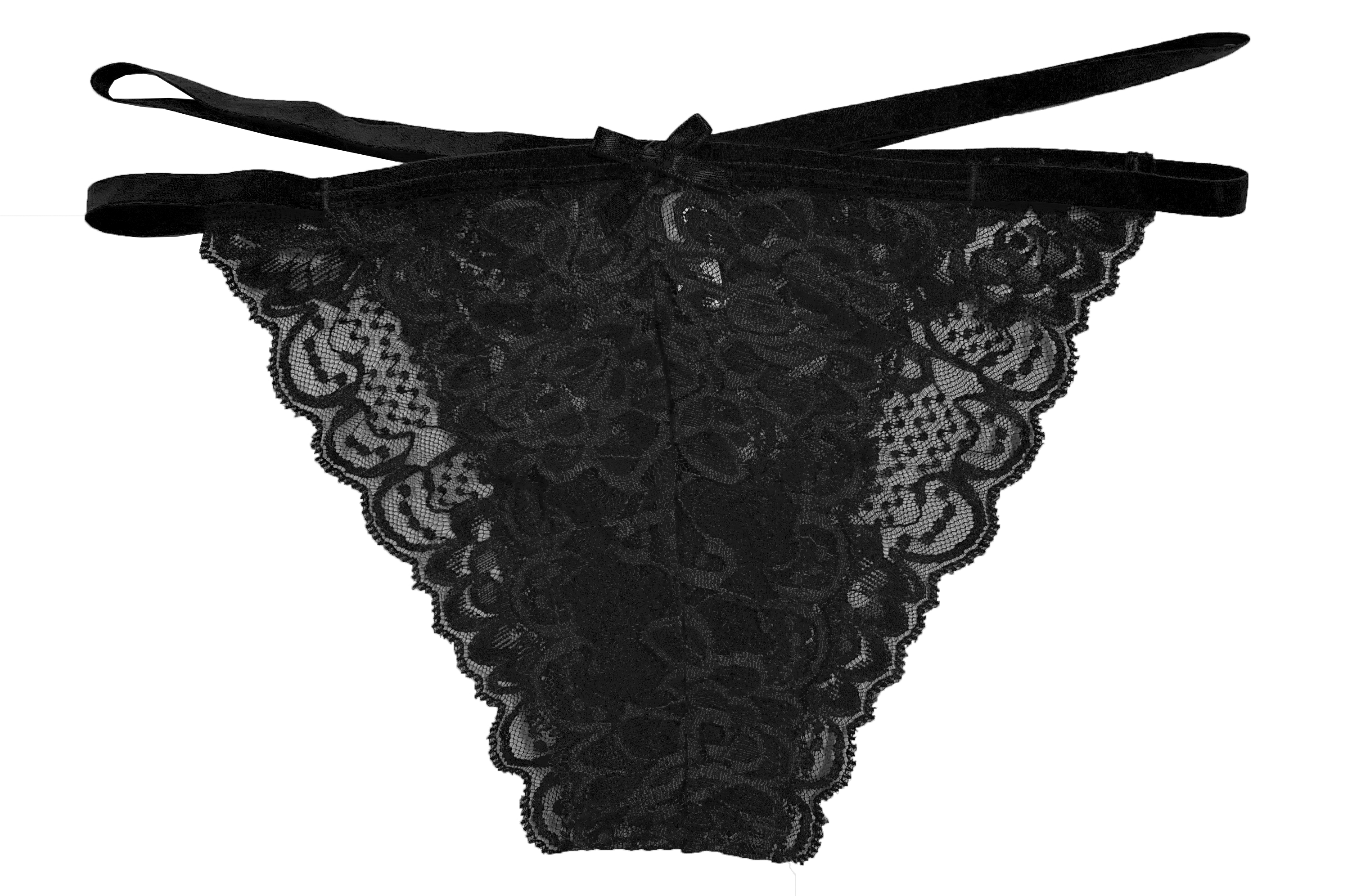 Lace Cheeky with Elastic Straps, XS-2X - Be Bliss Boutique