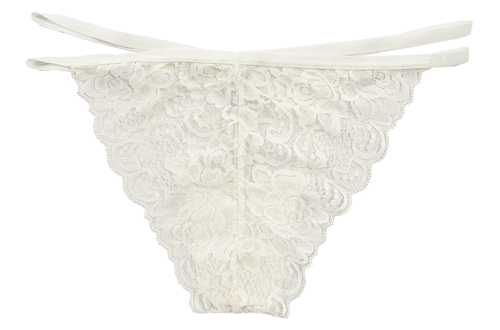 Lace Cheeky with Elastic Straps, XS-2X - Be Bliss Boutique