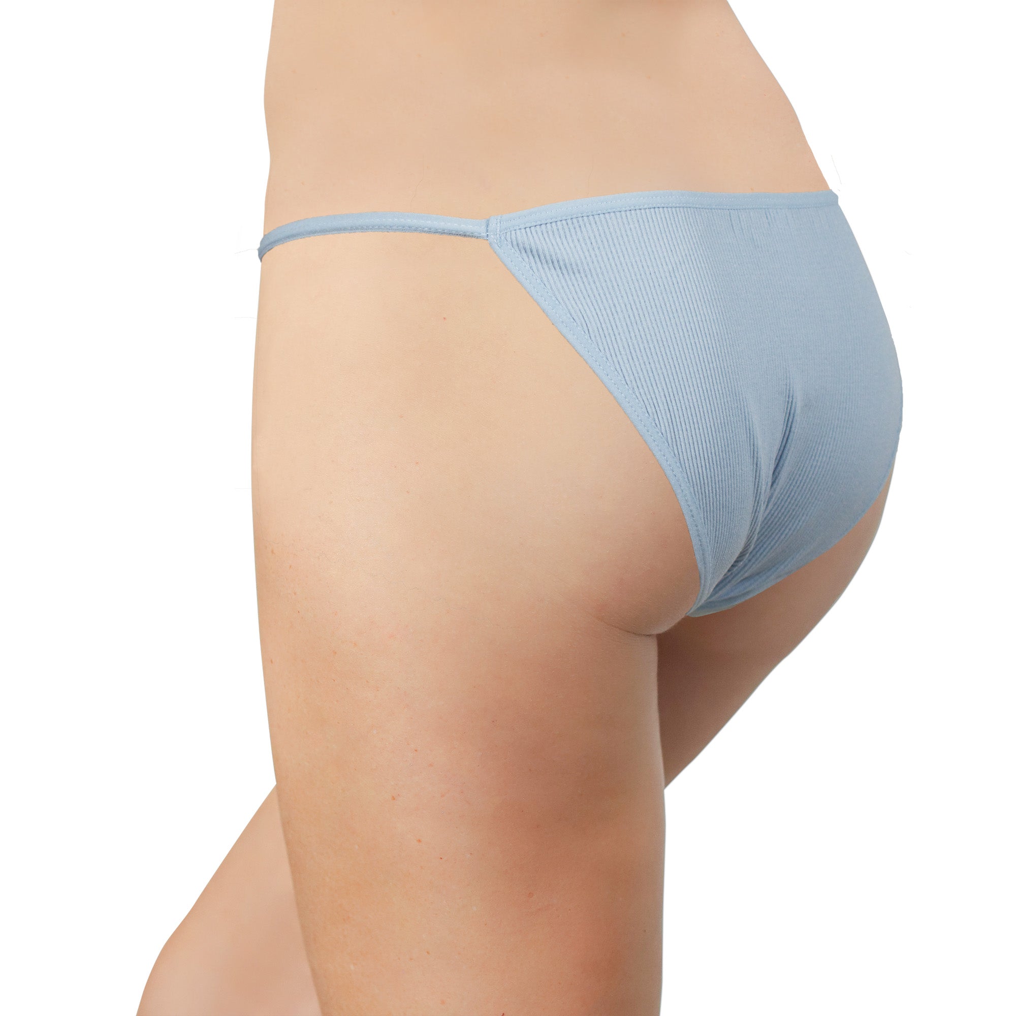 Seamless Rib Strappy Bikini, XS-2X - Be Bliss Boutique