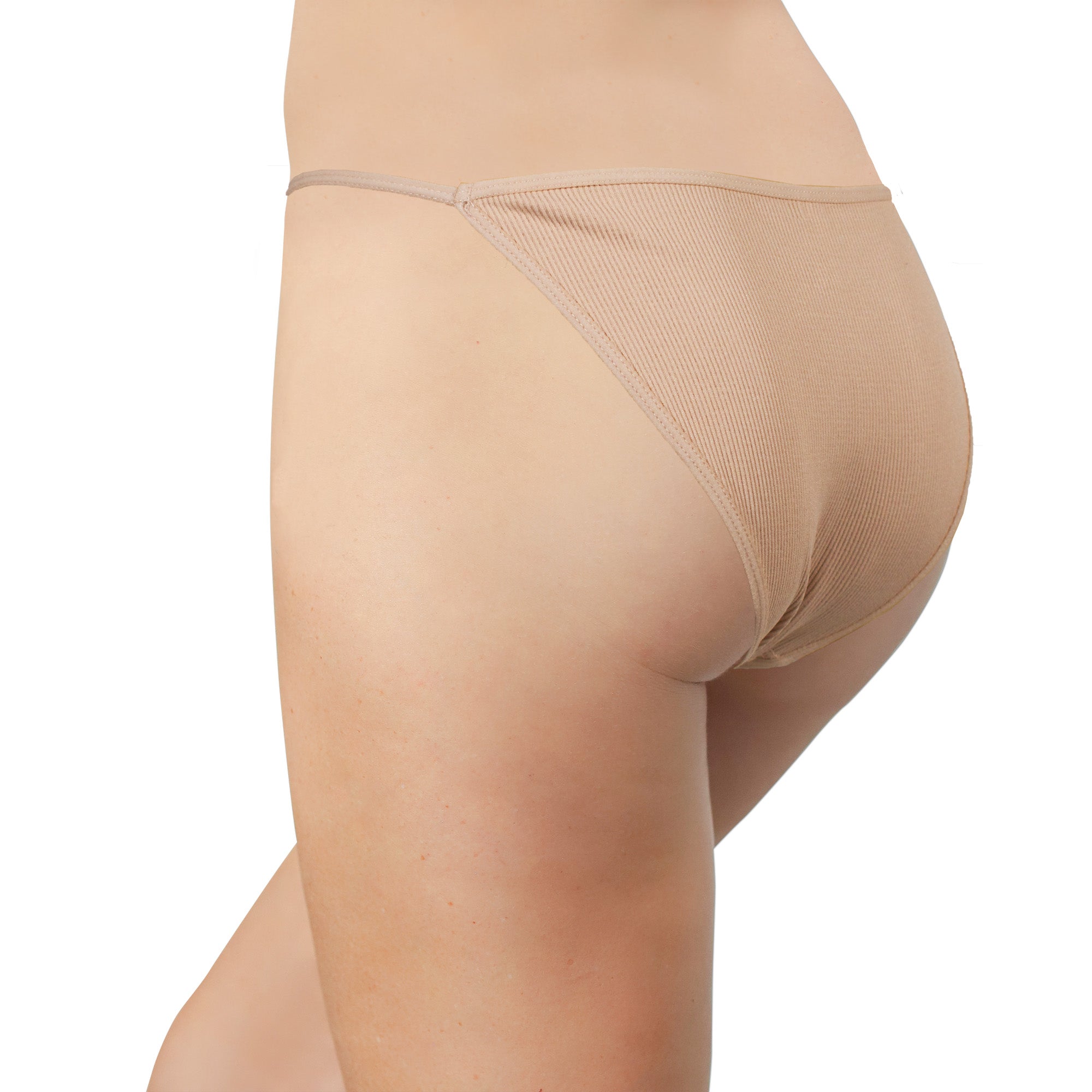 Seamless Rib Strappy Bikini, XS-2X - Be Bliss Boutique