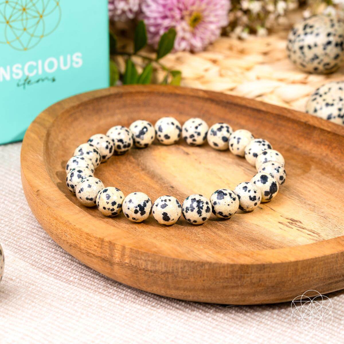 Emotional Detox - Dalmatian Jasper Bracelet - Be Bliss Boutique