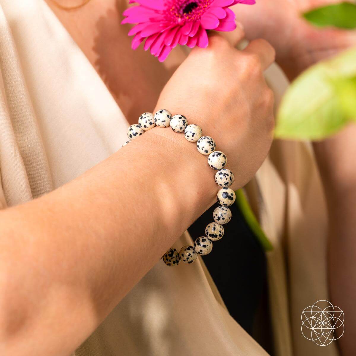 Emotional Detox - Dalmatian Jasper Bracelet - Be Bliss Boutique