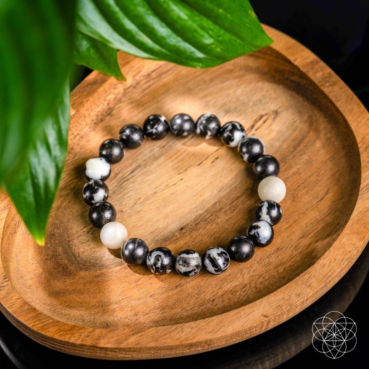 Permission to Pause - The Zebra Jasper Bracelet - Be Bliss Boutique