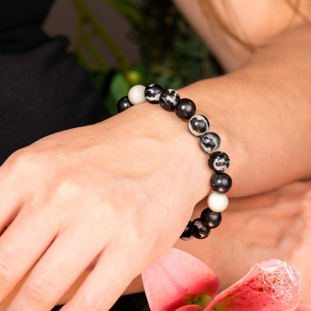 Permission to Pause - The Zebra Jasper Bracelet - Be Bliss Boutique