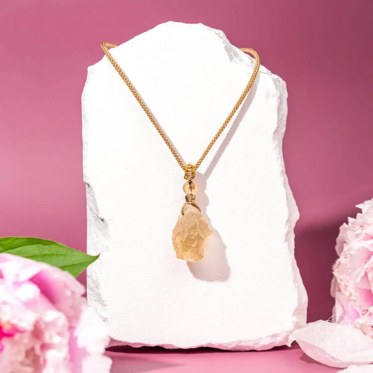 The Destiny Relic – Libyan Desert Glass Pendant Necklace - Be Bliss Boutique