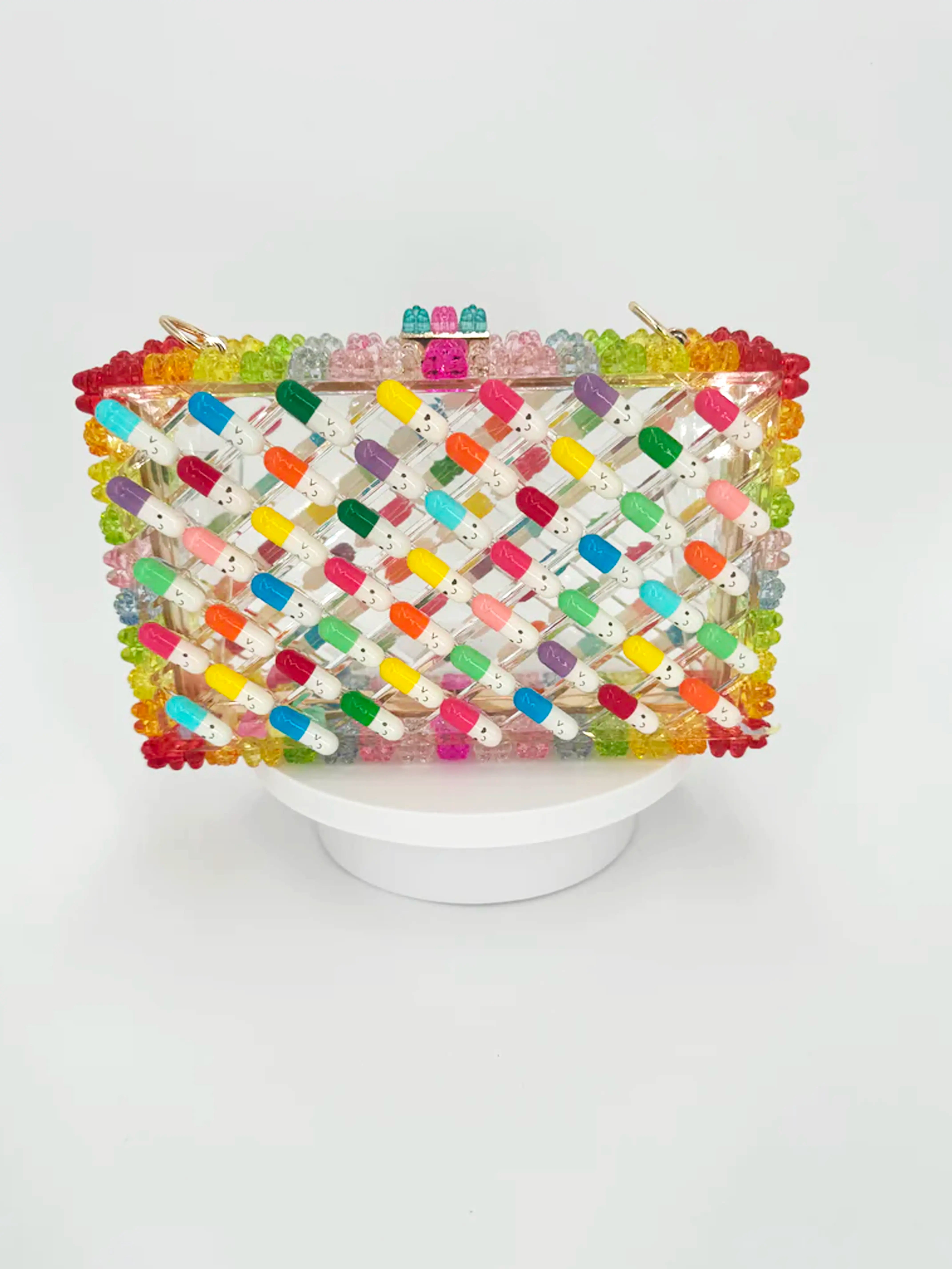 "Happy Pills" Custom Purse